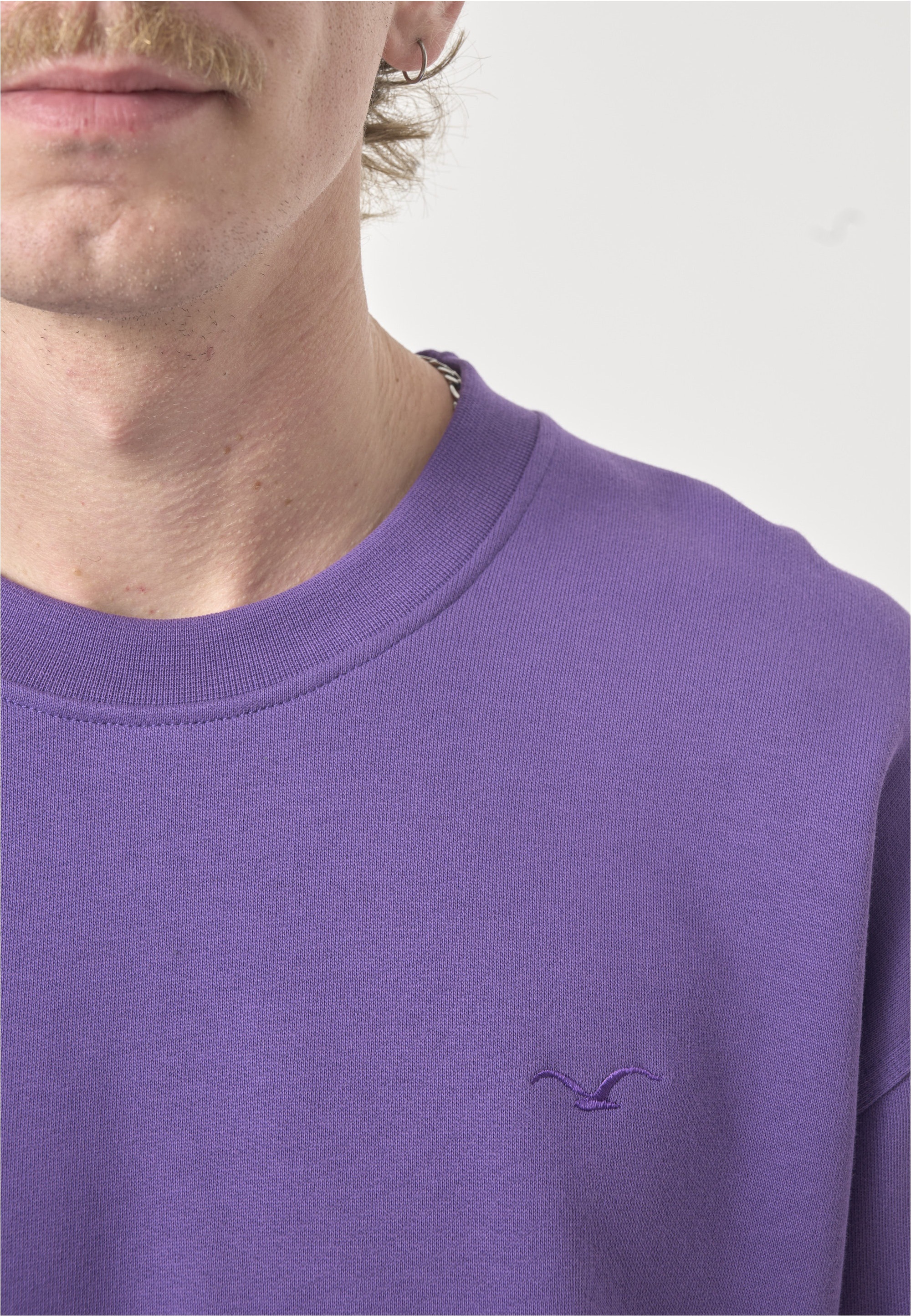 Cleptomanicx Strickpullover »Boxy Crewneck Ligull Boxy Crop«, mit lockerem Schnitt