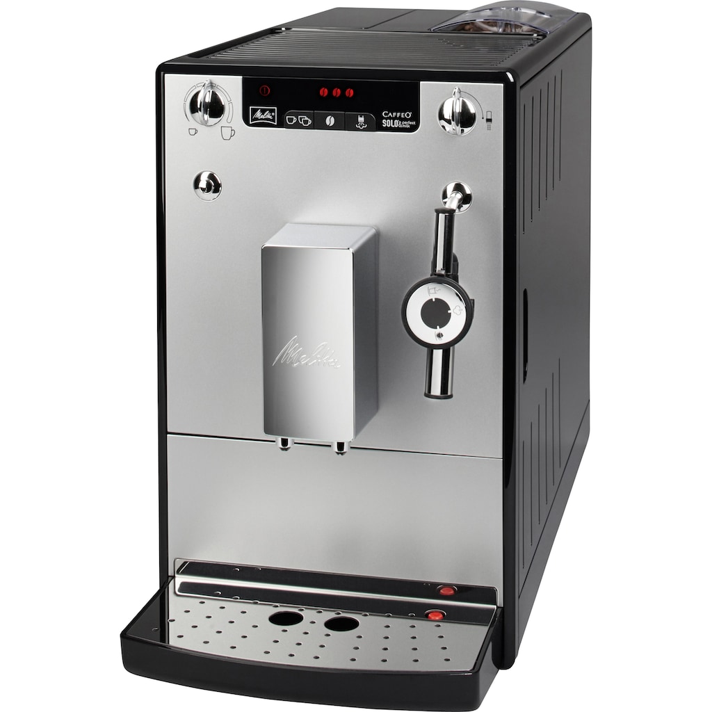 Melitta Kaffeevollautomat »Solo® & Perfect Milk E957-203, silber/schwarz«