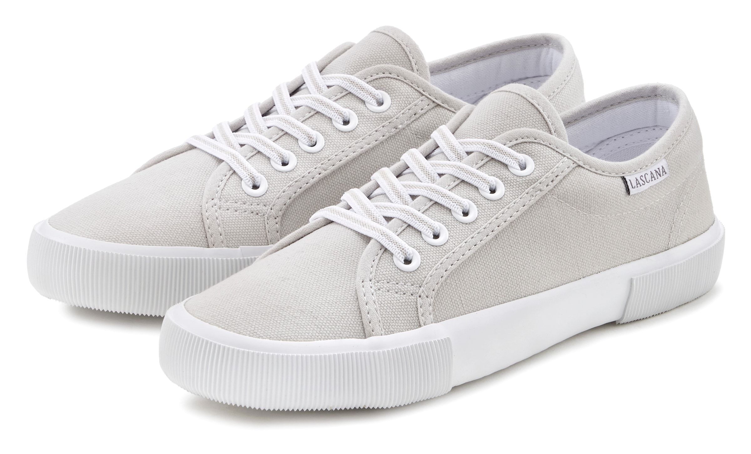 LASCANA Sneaker, Slip-On-Sneaker, Schnürhalbschuh, Freizeitschuh