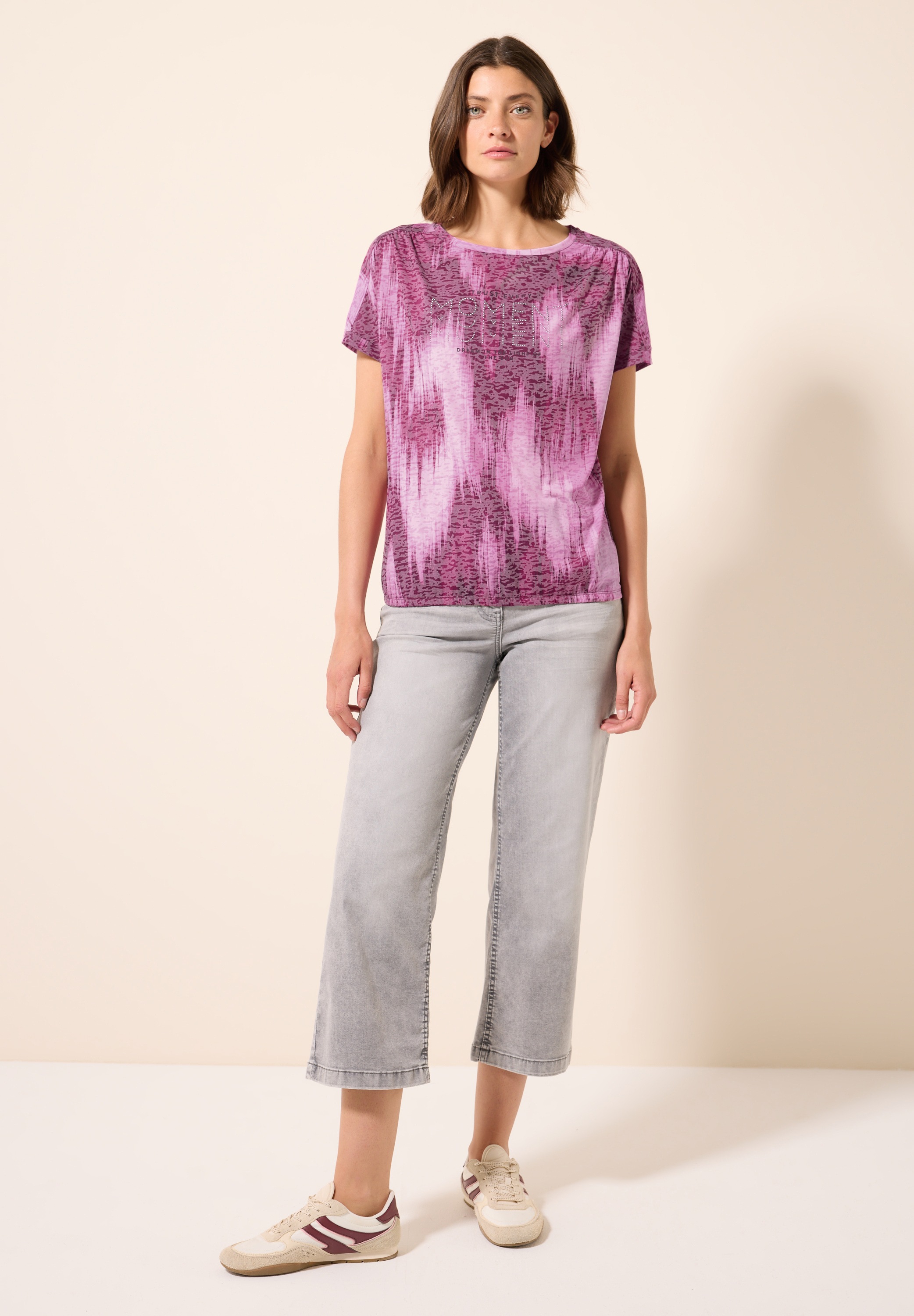 CECIL T-Shirt Cherry Blossom Pink L 3