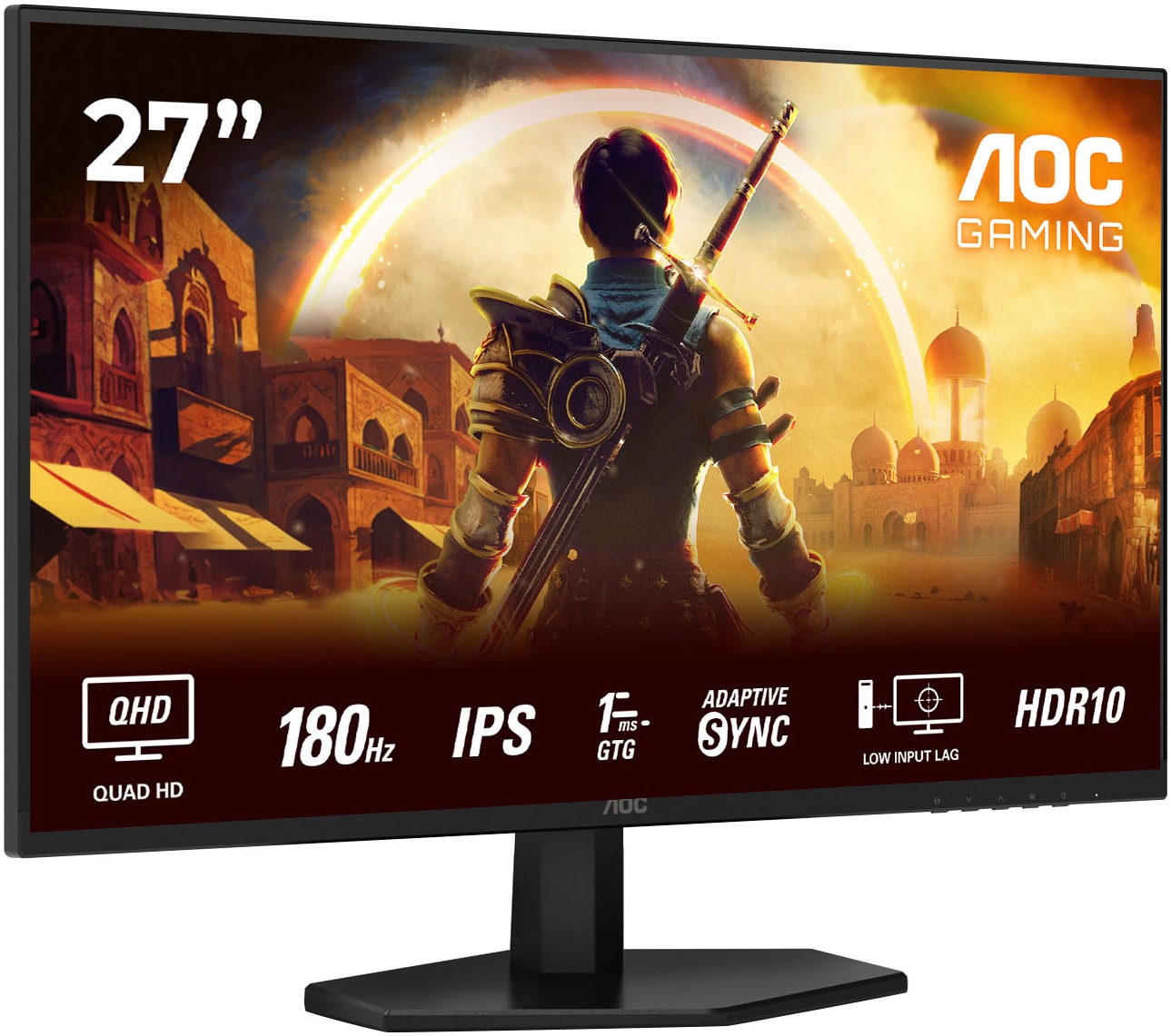AOC Gaming-LED-Monitor »Q27G42XE« 69 cm/27 ″  2560 x 1440 px QHD 1 Reaktionszeit 180 Hz