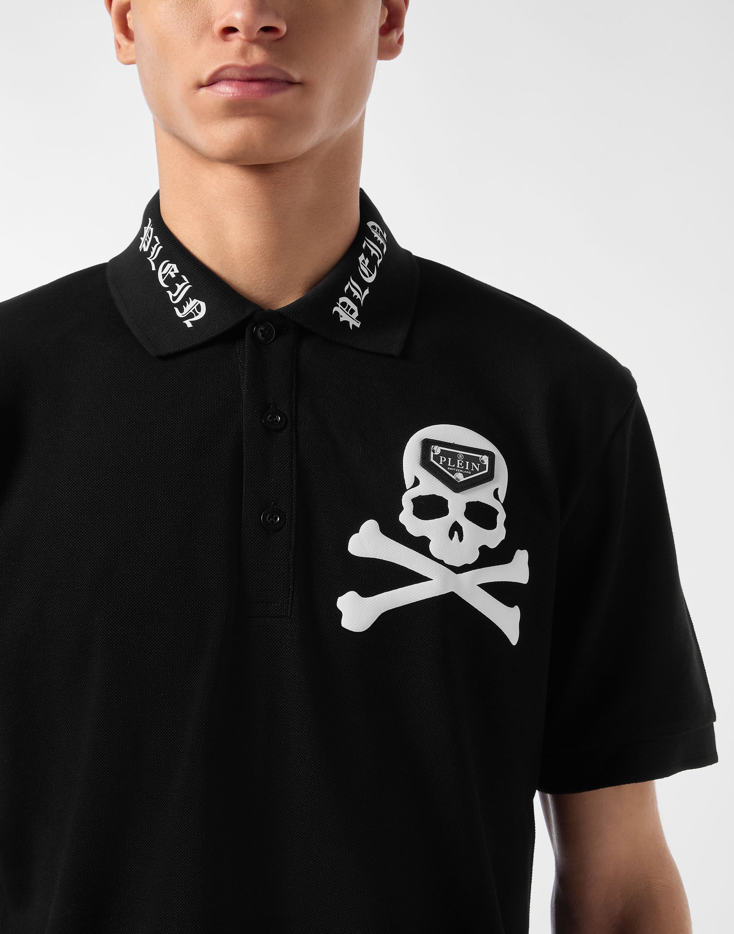Thumbnail - PHILIPP PLEIN Poloshirt "Skull"