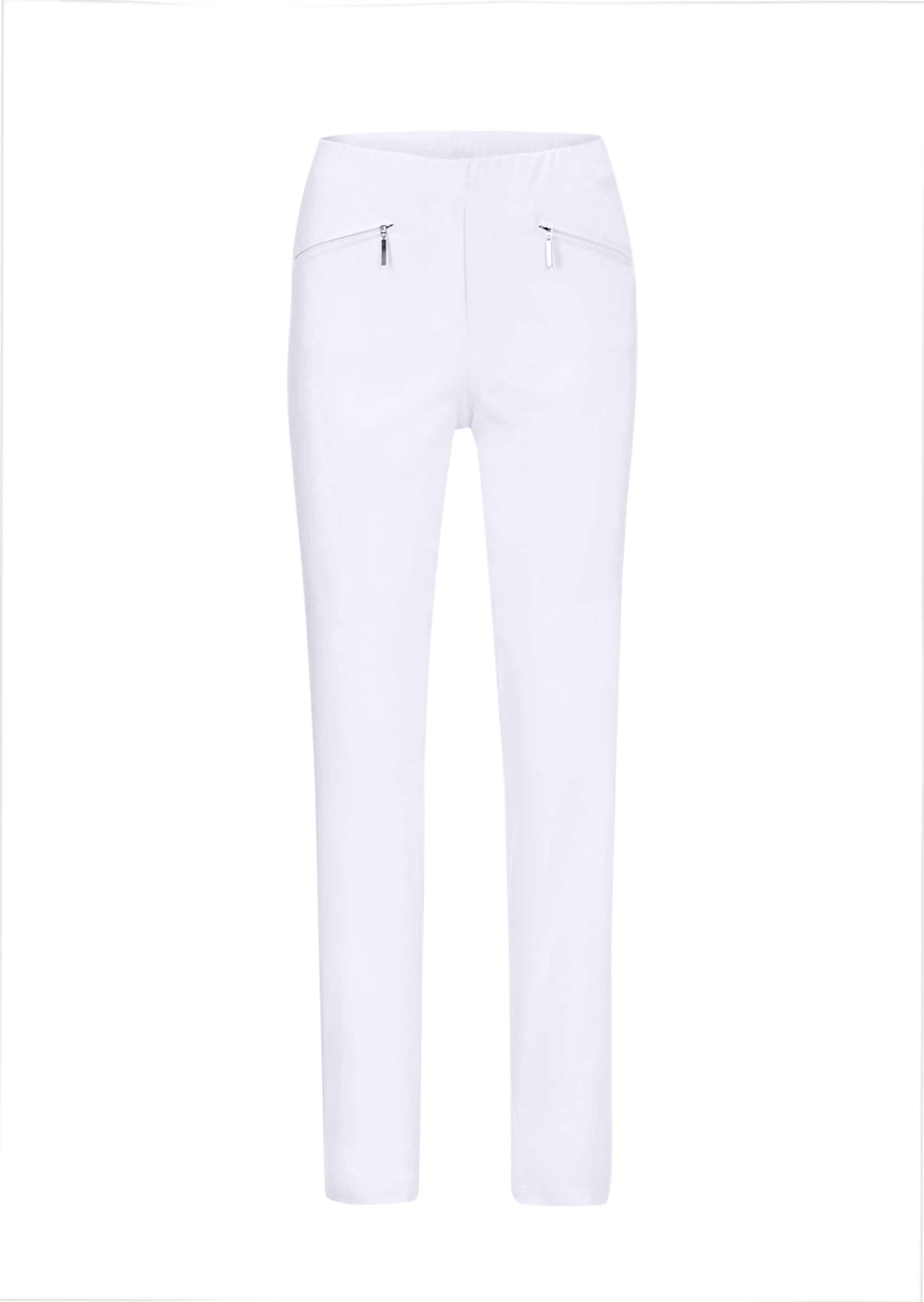 GOLDNER "Schlupfhose LOUISA mit Steppnähten" Ohne
