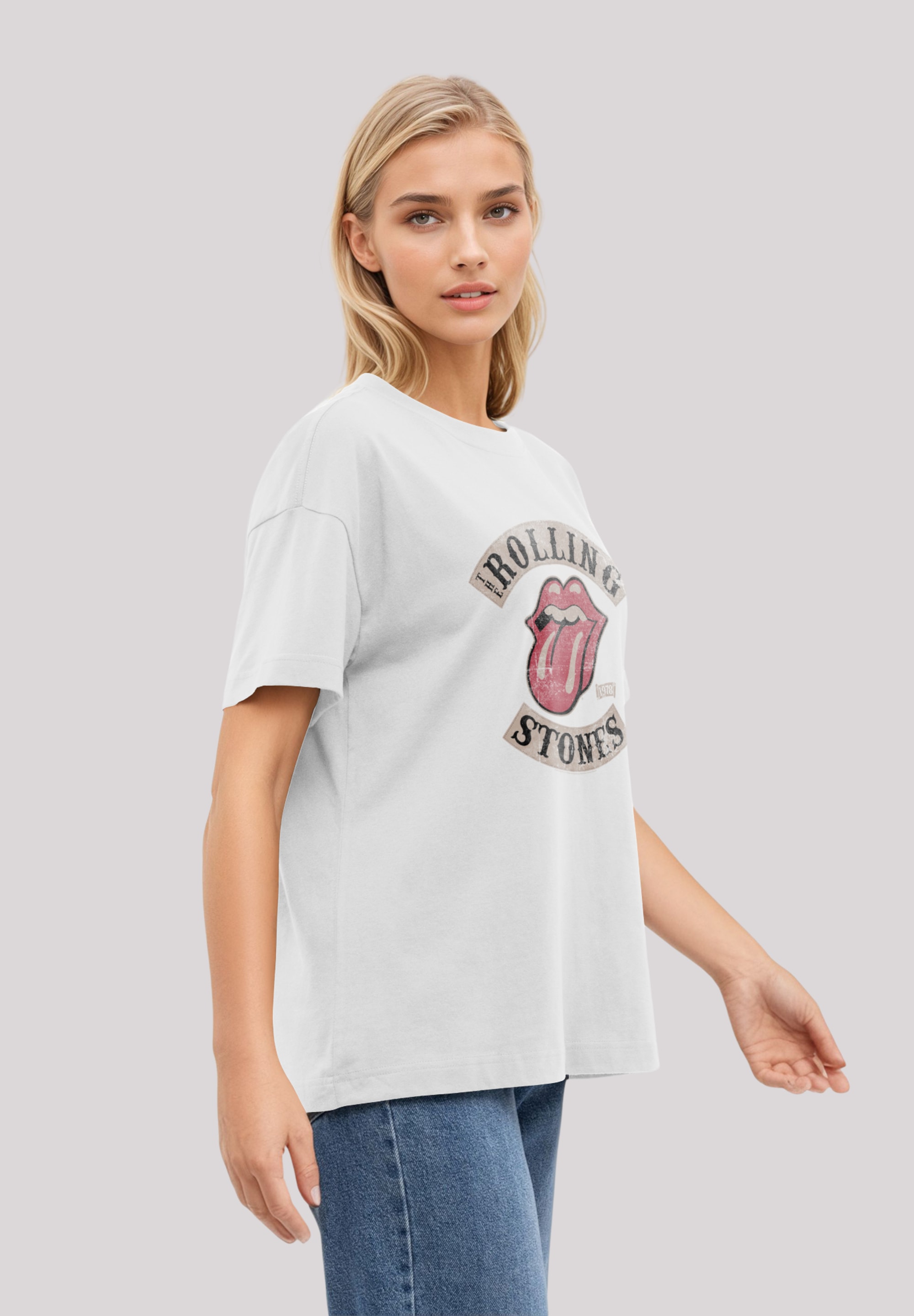 F4NT4STIC T-Shirt »The Rolling Stones Tour '78«, Premium Qualität Streetwear