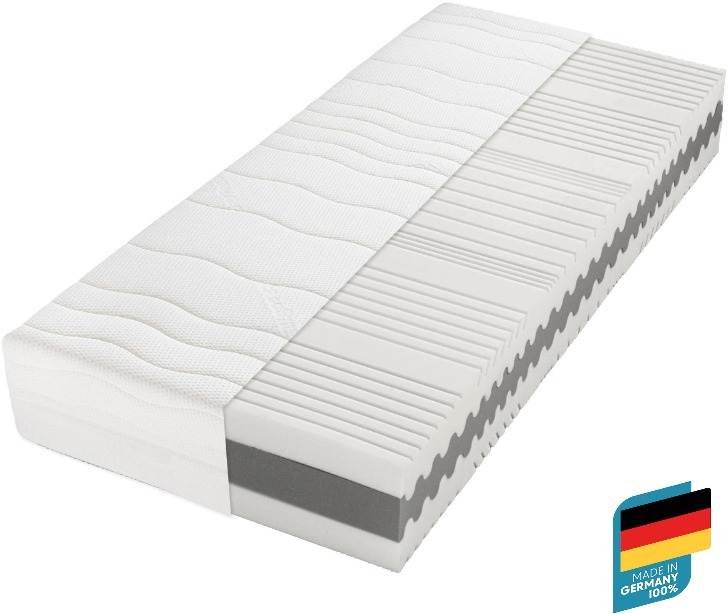 Beco Komfortschaummatratze "Matratze Gigant Trio KS - GOLD, Luxusmatratzenh günstig online kaufen