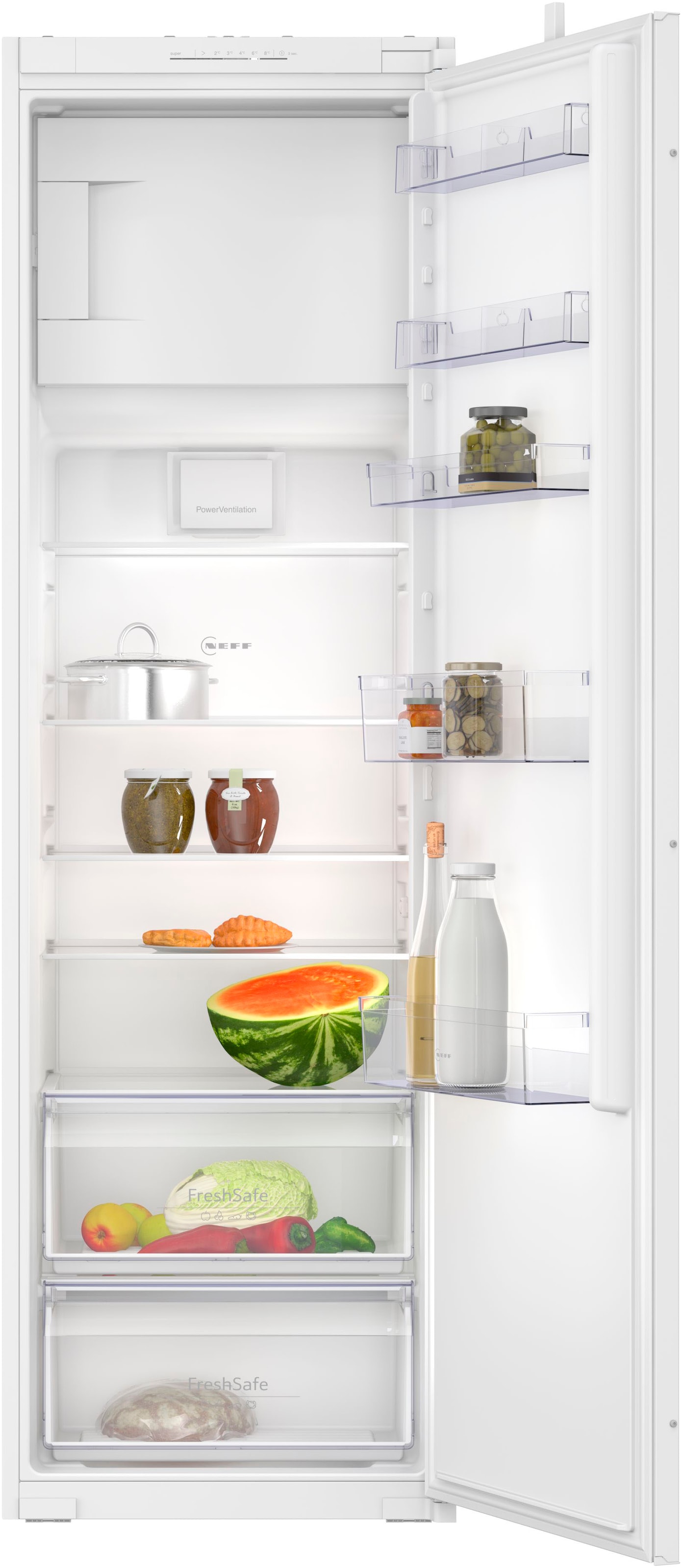 NEFF Einbaukühlschrank N 30 "KI2821SE0" 177,2 cm hoch 54,1 cm breit Fresh S günstig online kaufen