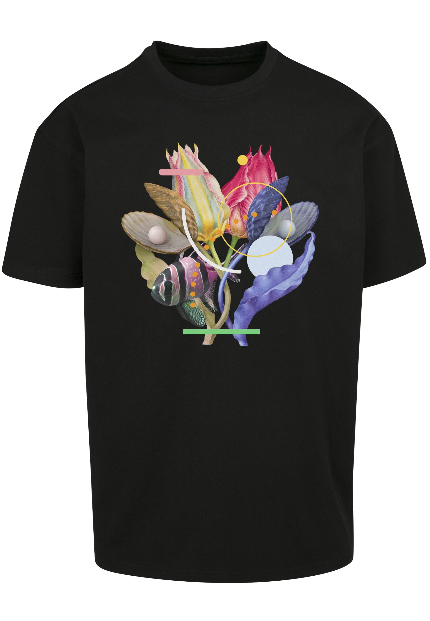 Upscale by Mister Tee Kurzarmshirt "Upscale by Mister Tee Unisex Coral Oversize Tee" 1 Stk.