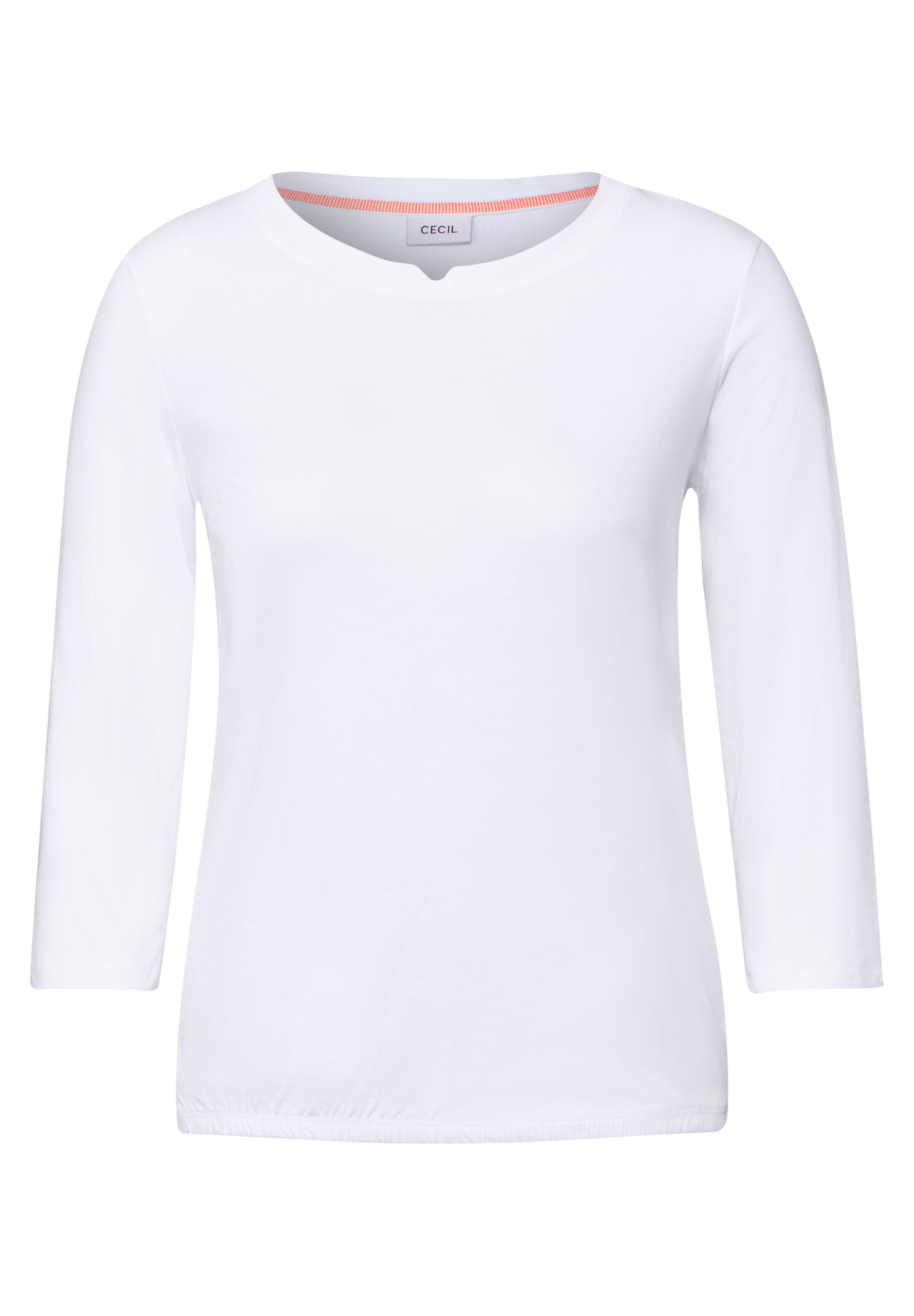 Cecil 3/4-Arm-Shirt, aus reiner Baumwolle