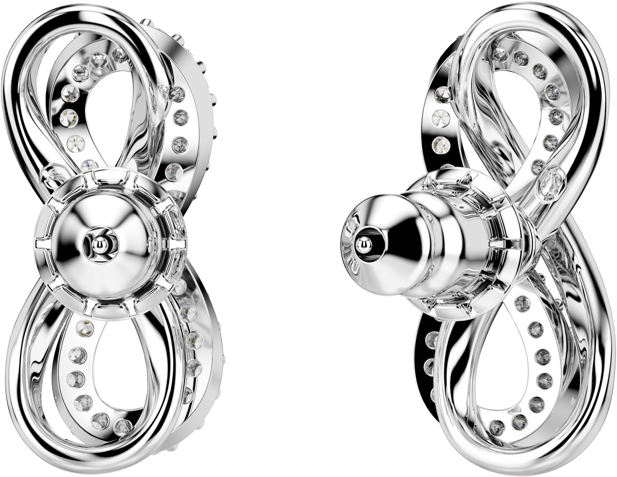 Swarovski Paar Ohrstecker »Hyperbola«, mit Swarovski® Kristall