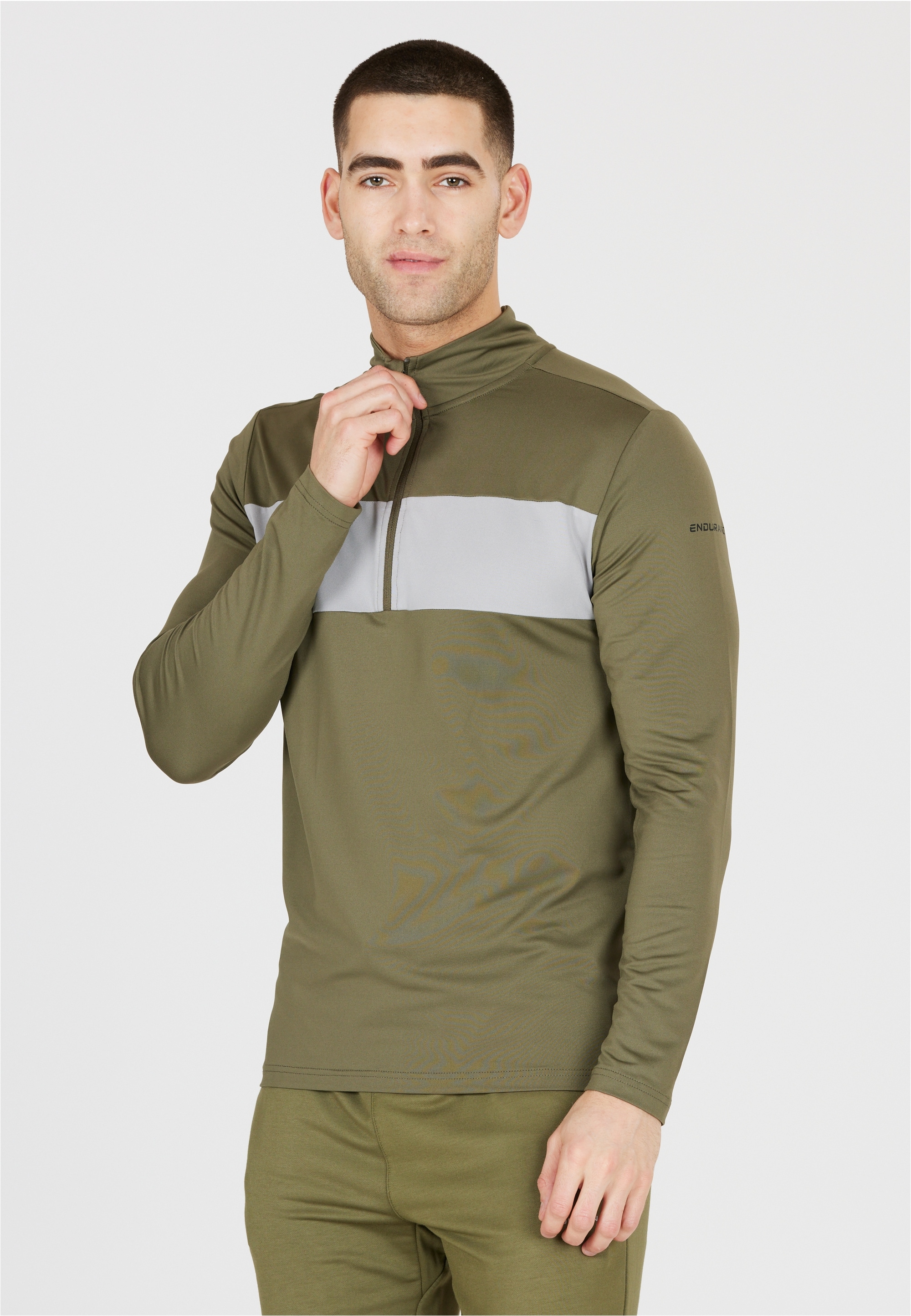 ENDURANCE Langarmshirt »Pete« in atmungsaktiver Qualität