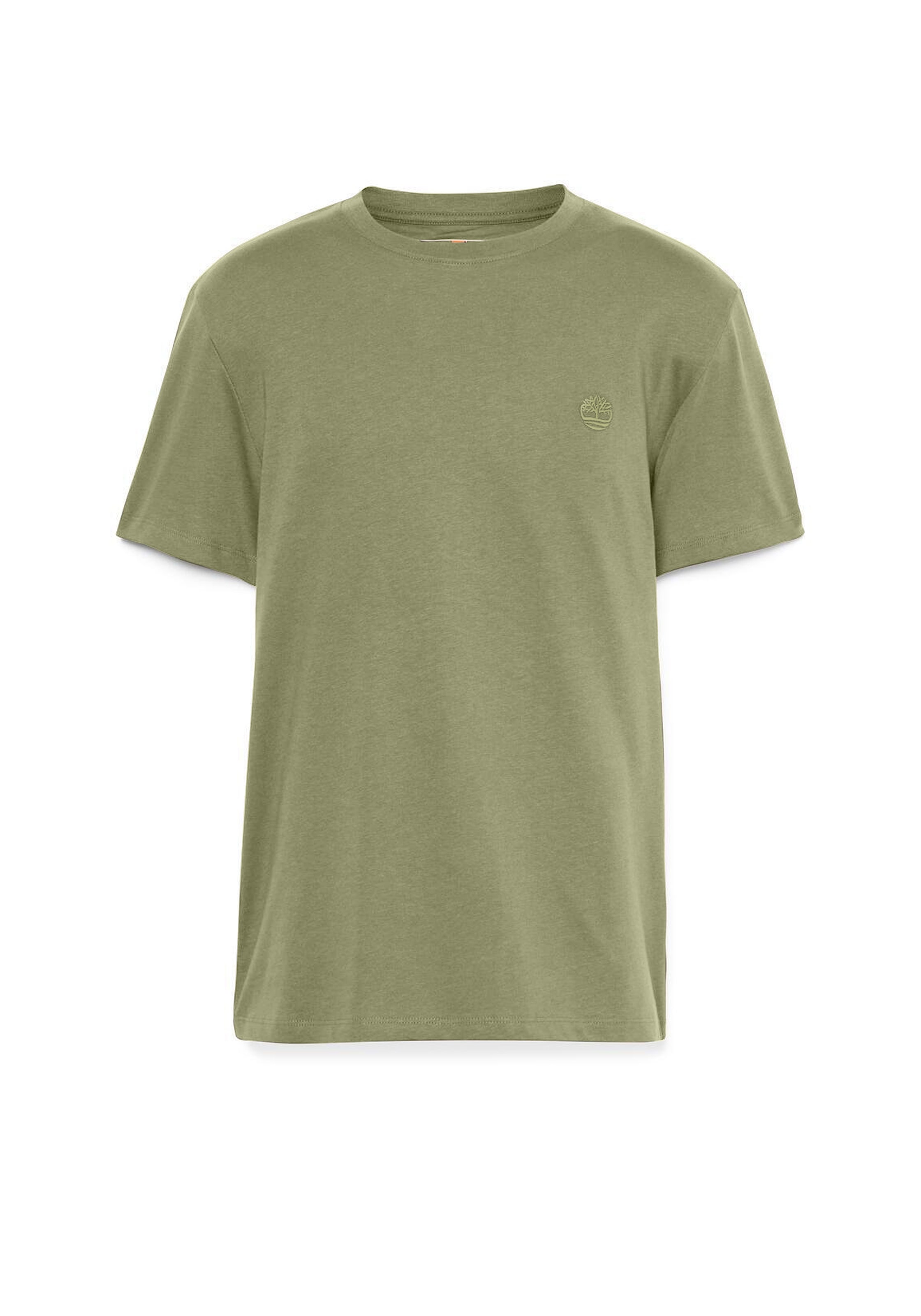 TIMBERLAND Herren T-Shirt "DUNSTAN RIVER Short Sleeve Tee"sage, Gr. M, Single Jersey, Obermaterial: 100% Baumwolle, Shirts