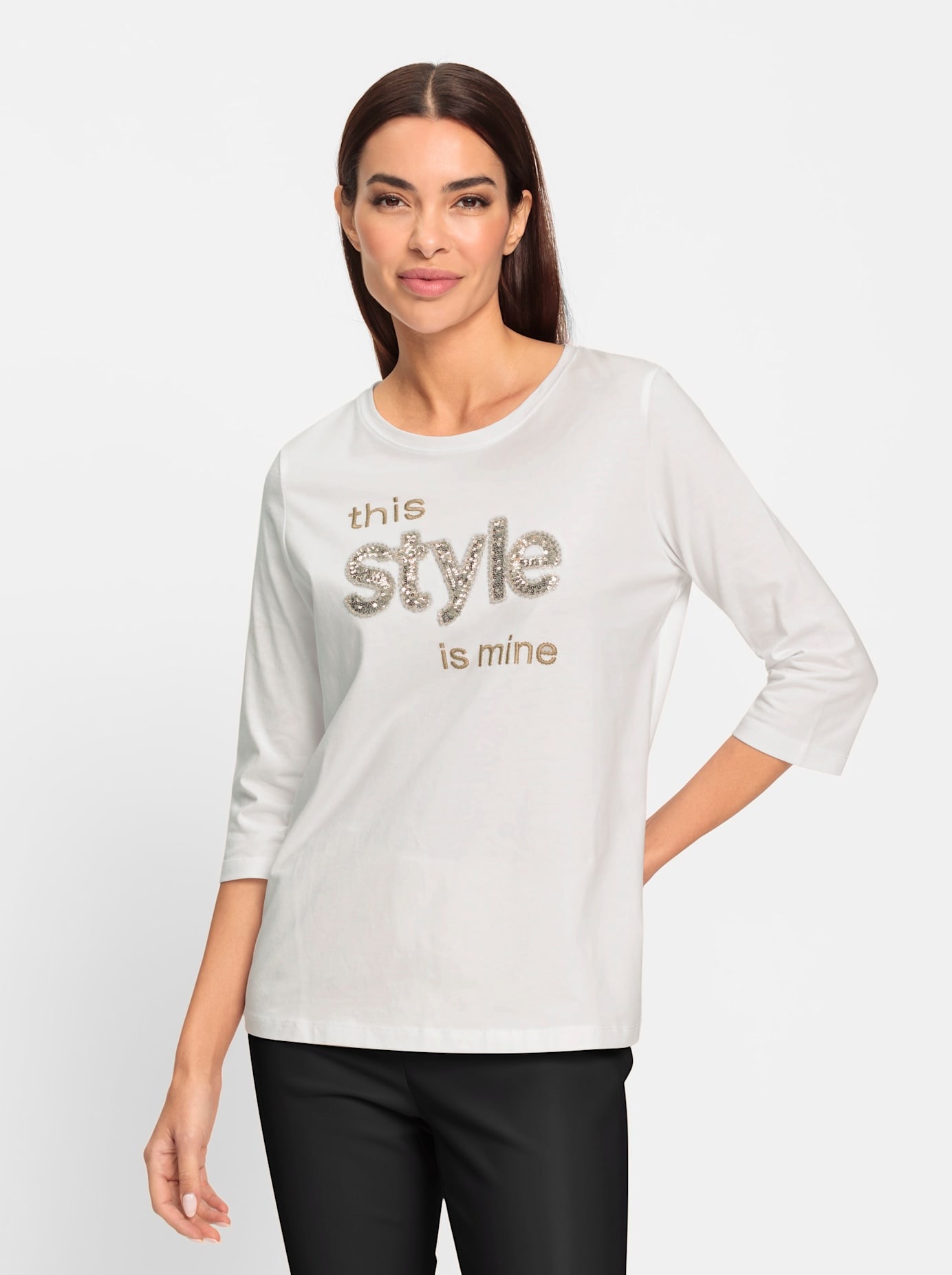 heine 3/4-Arm-Shirt "Shirt", 1 Stk. günstig online kaufen