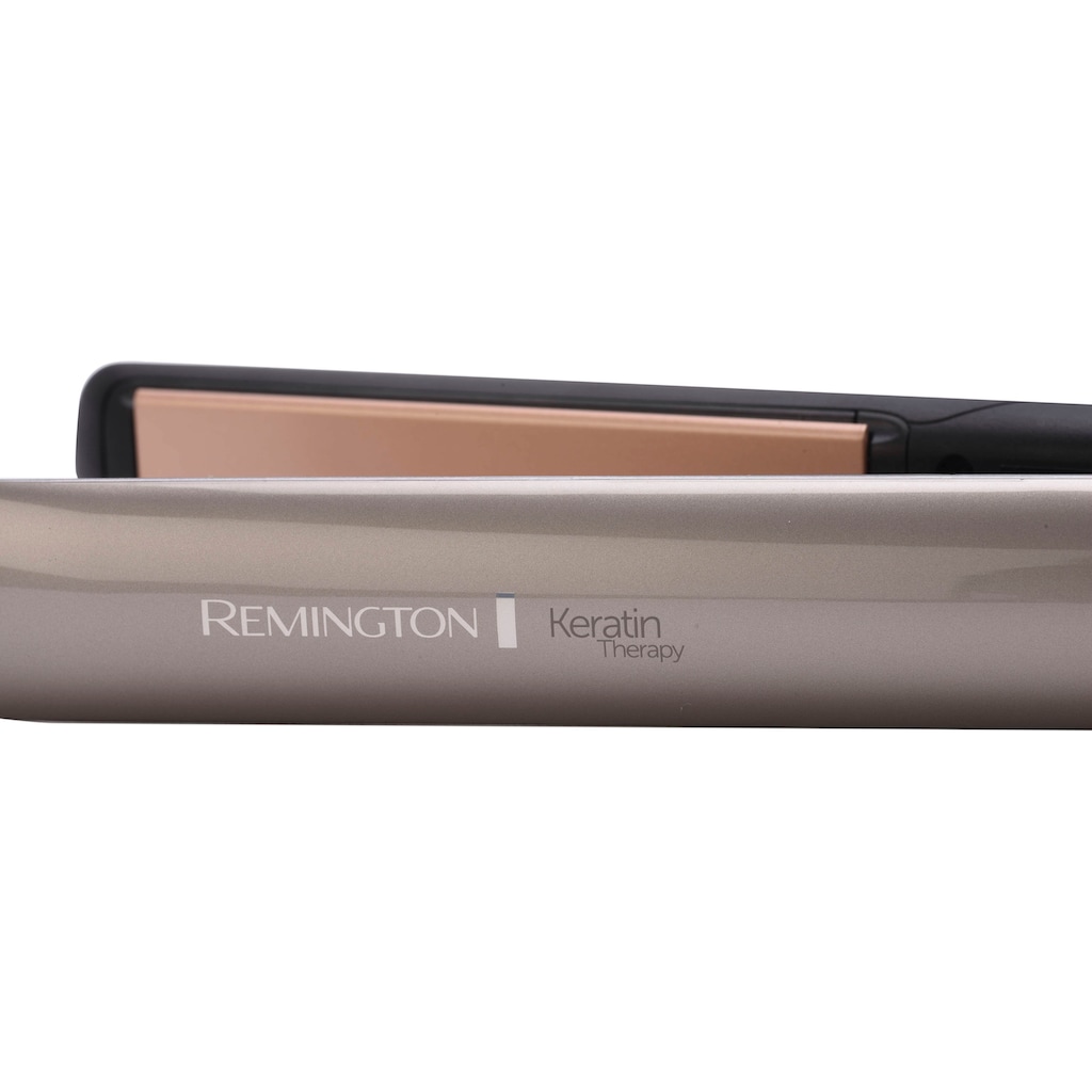 Remington Glätteisen »Keratin Therapy Pro, S8590, Haarglätter«, Keratin-Schutz-Technologie für Locken, Wellen und zum Glätten