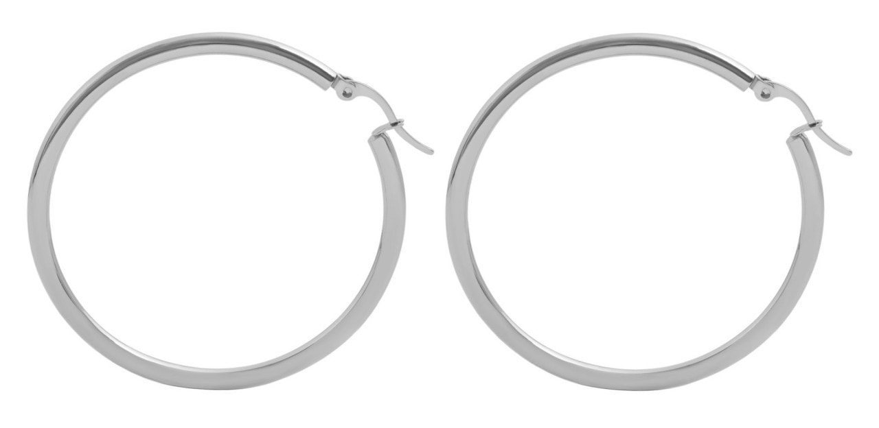 Adelia´s Paar Creolen »Neuheit 2025 - Damen Creolen aus Edelstahl«