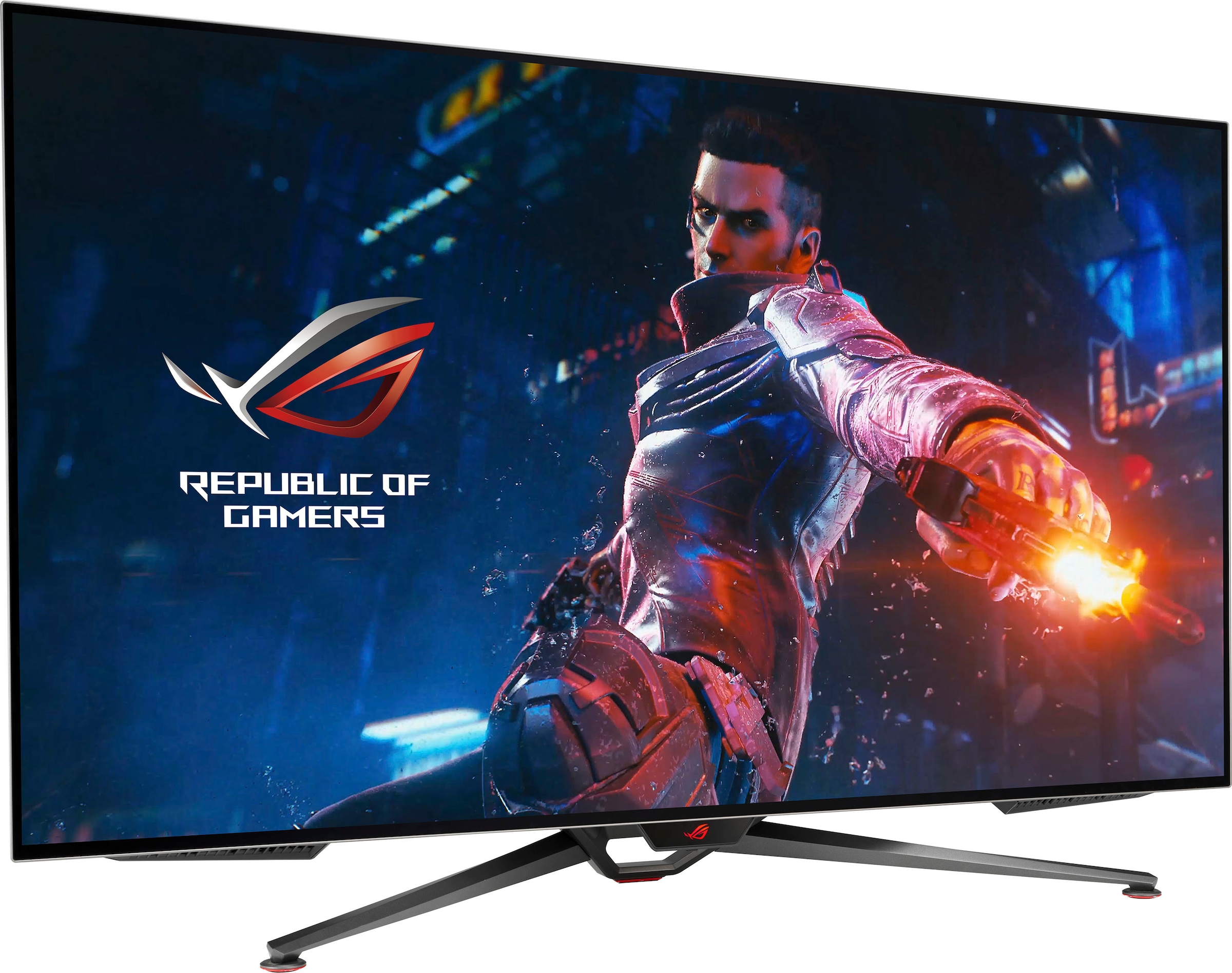 Asus Gaming-Monitor »PG48UQ«, 121 cm/48 Zoll, 3840 x 2160 px, 4K Ultra HD, 0,1 ms Reaktionszeit, 60 Hz, 178