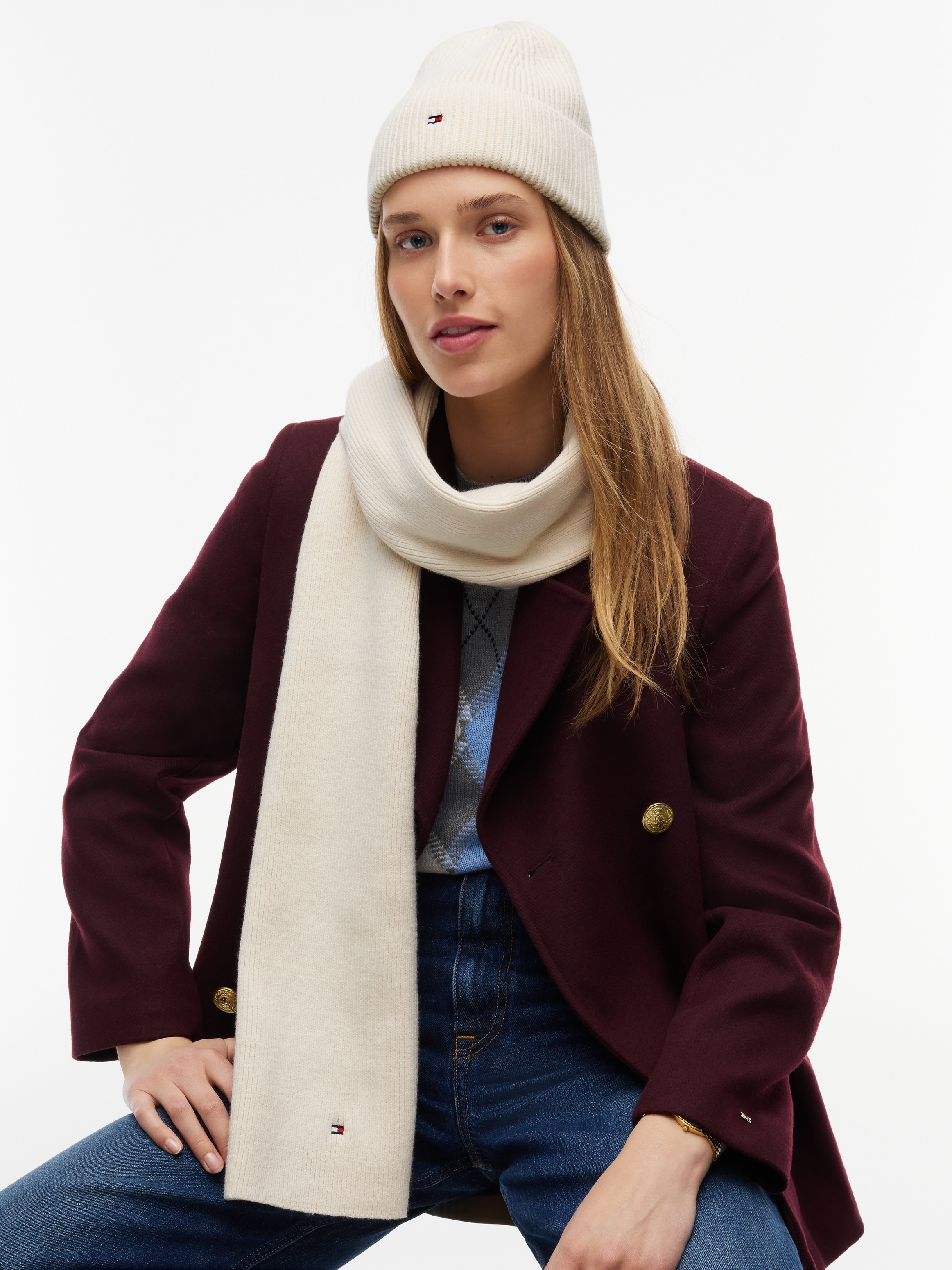 Tommy Hilfiger Beanie »TH FLAG« 2 Stk. in Geschenkbox