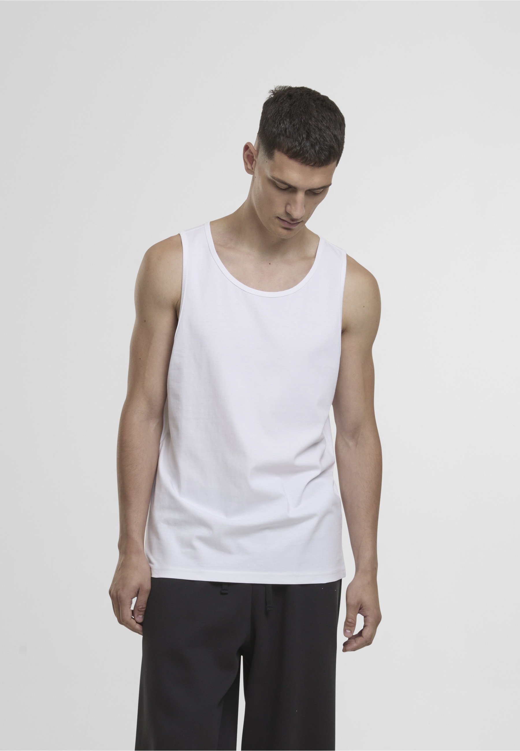 URBAN CLASSICS Tanktop »Urban Classics Jersey Loose Tank 2-Pack« 1 Stk.