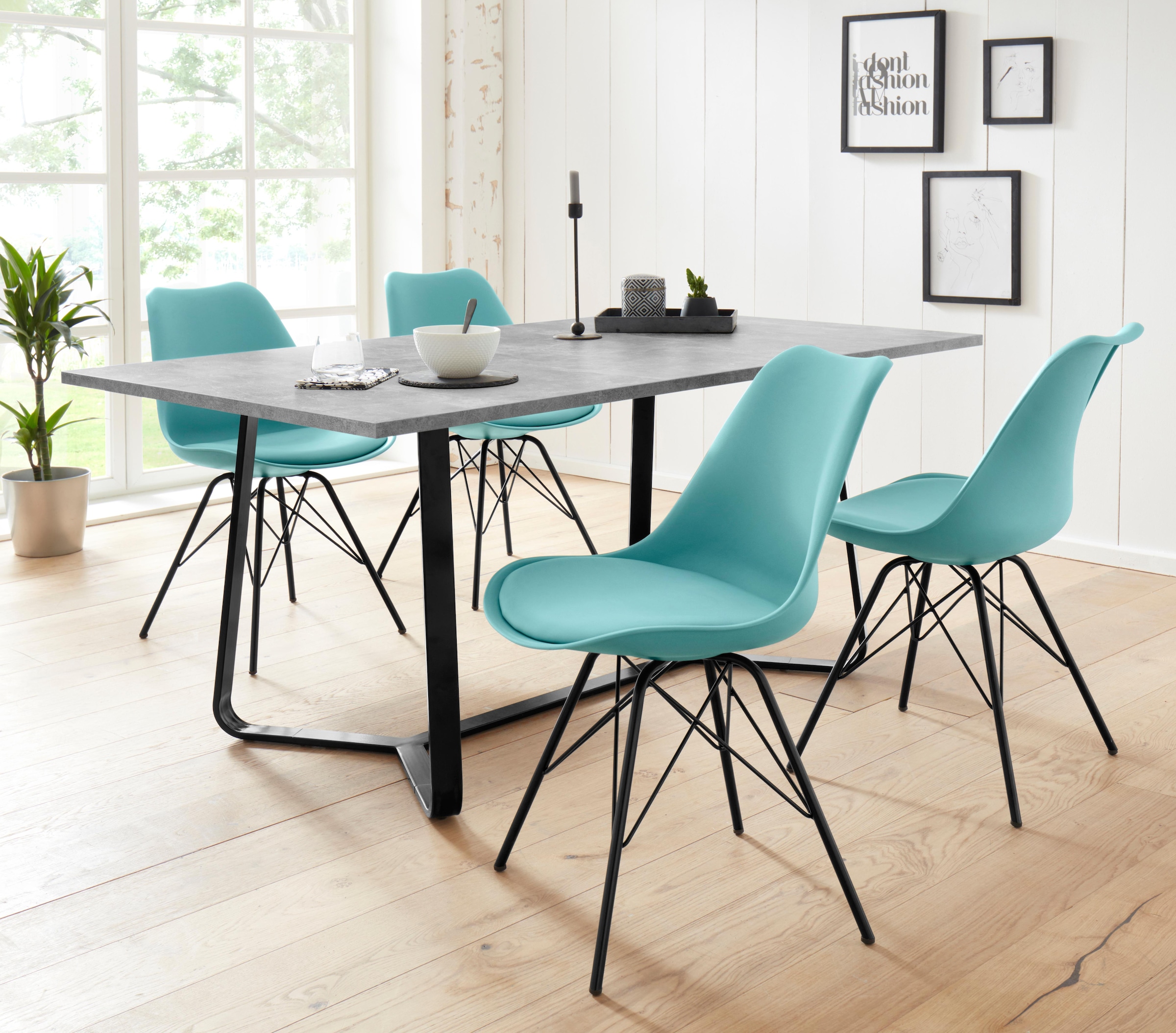 Homexperts Essgruppe »Essgruppe Tilda + Ursel«, (Set, 5 tlg.)