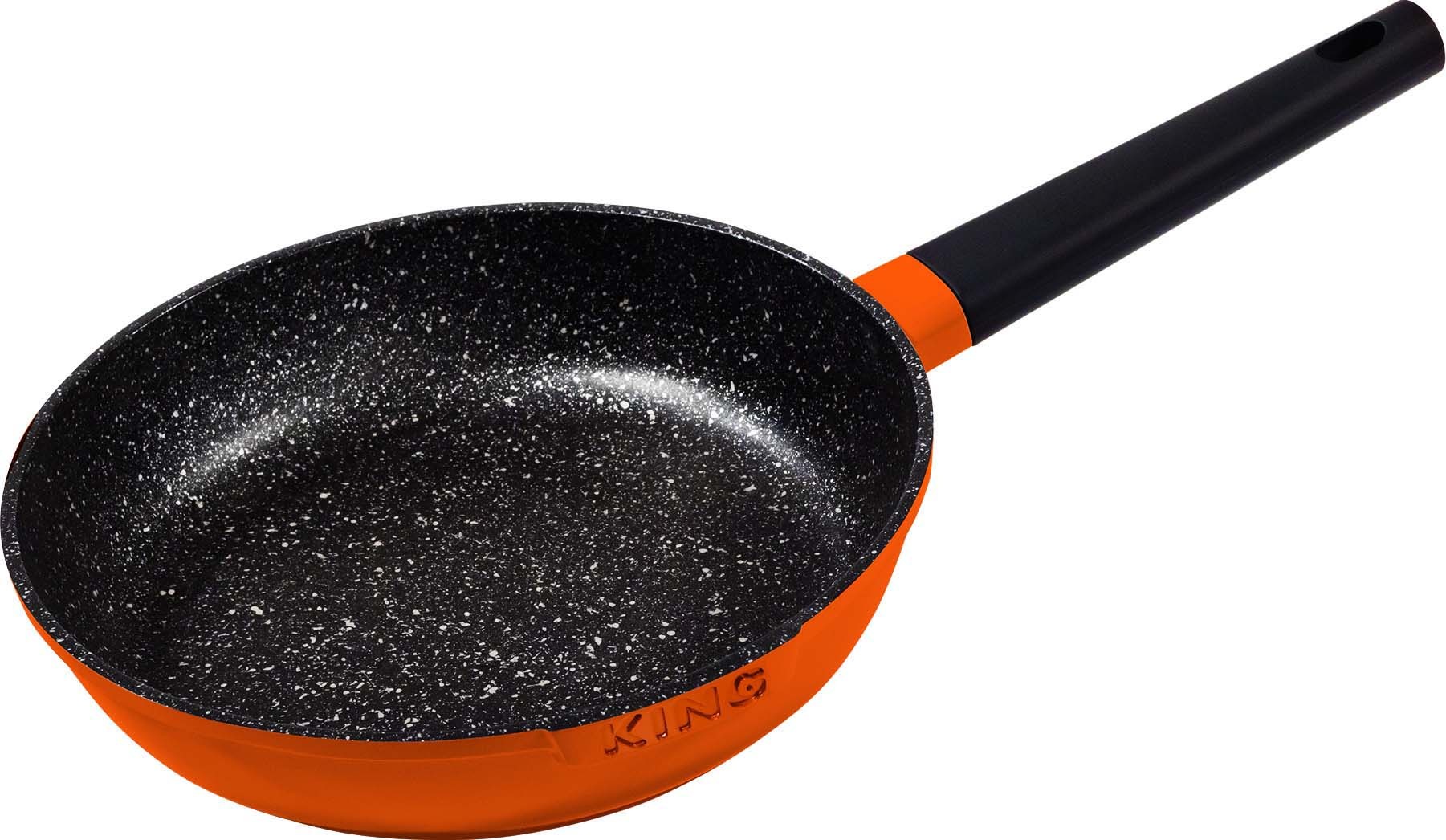 KING "Shine Orange" Aluminiumguss Induktion