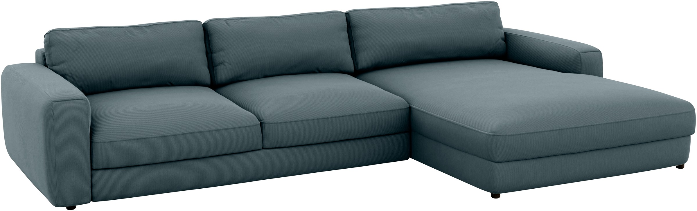 Places of Style Ecksofa »Bloomfield, L-Form«, extra tiefe Sitzfläche, wahlweise mit Sitztiefenverstellung