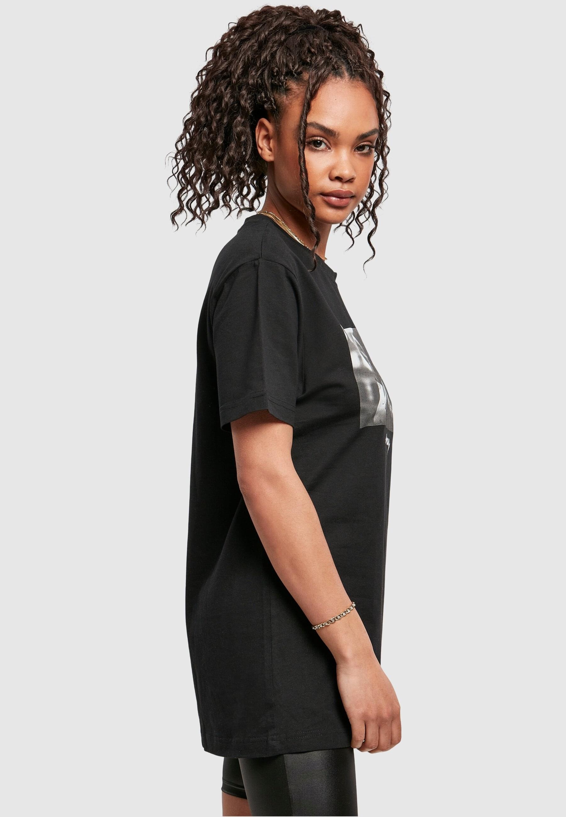 MisterTee Kurzarmshirt »MisterTee Damen Ladies Pray Tee«, (1 tlg.)