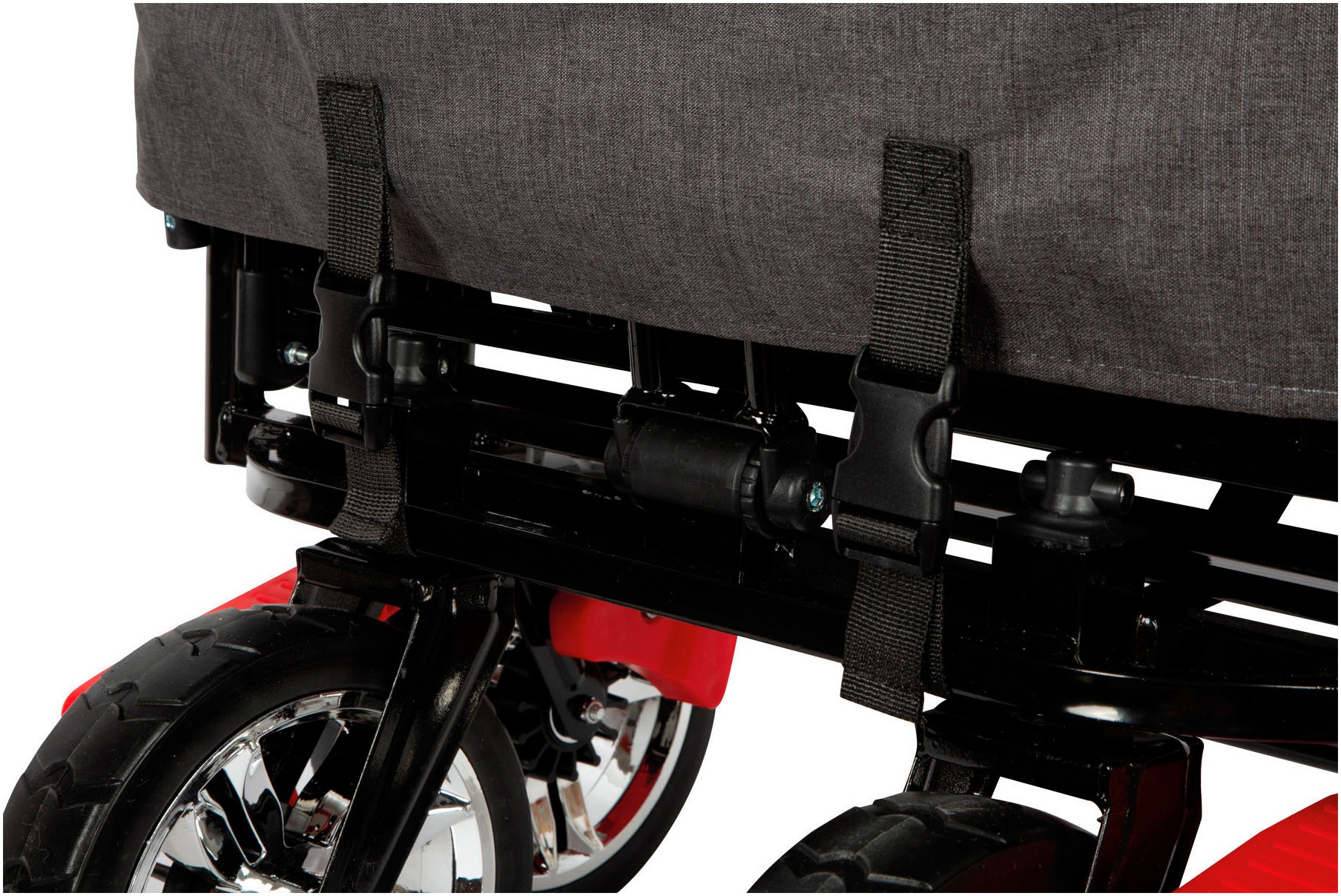 Small Foot Bollerwagen »Bollerwagen mit Dach« mit Regencover, faltbar