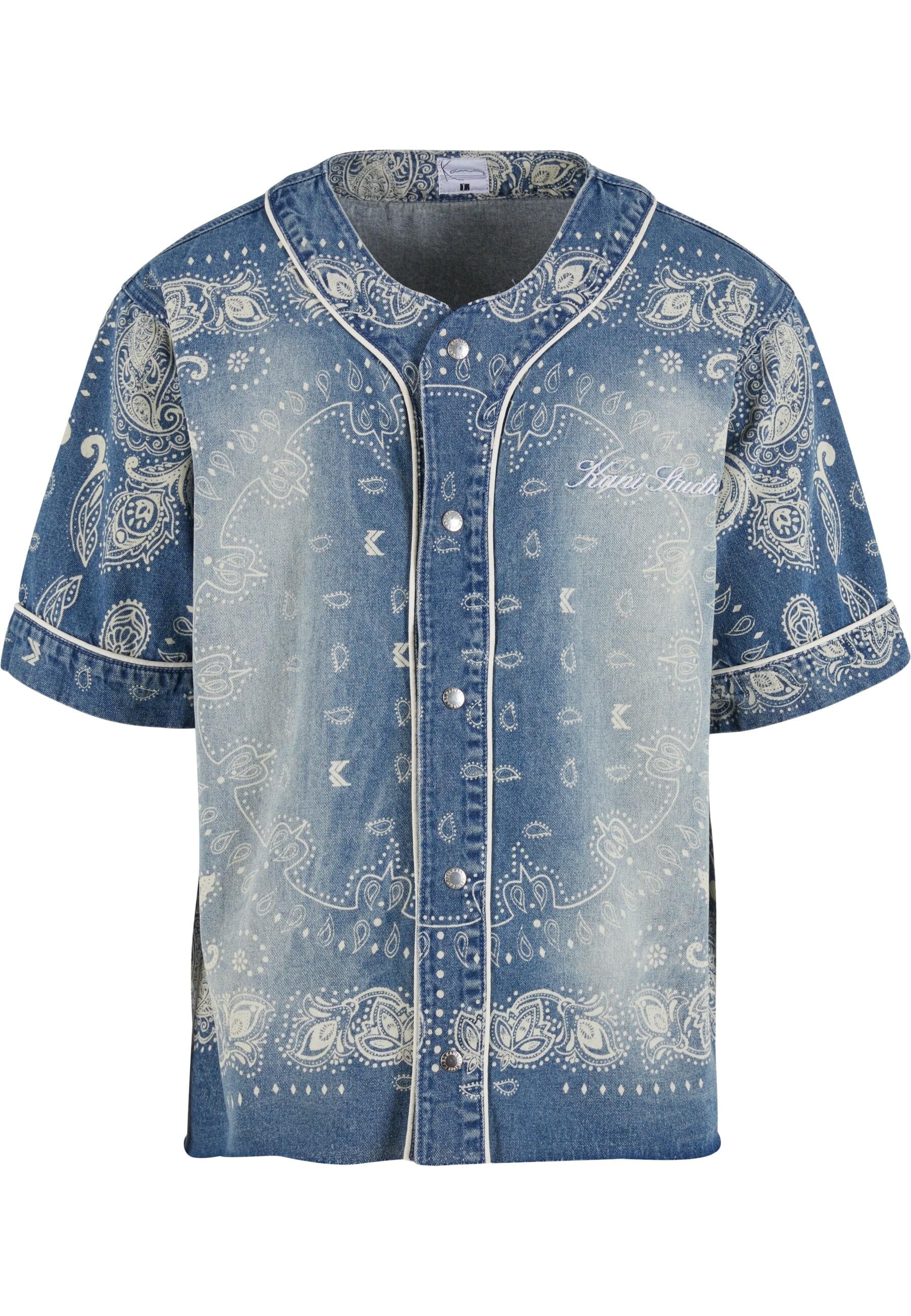 Karl Kani Langarmhemd "Karl Kani Kani Paisley Denim Baseball Shirt", (1 tlg günstig online kaufen