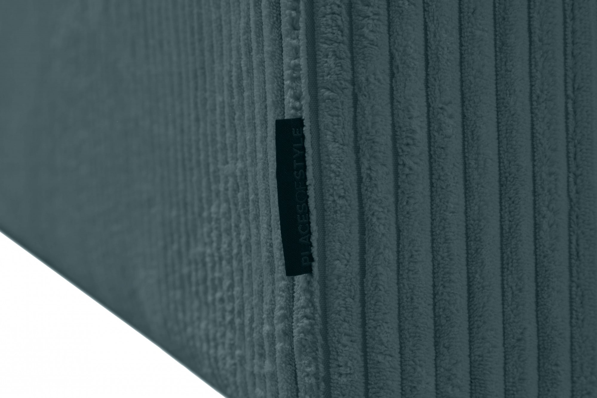 Places of Style Wohnlandschaft »Pinto, 350 cm, U-Form, XXL, mit Ottomanen«, Cord, Feincord, Luxus-Microfaser Leder und Chenille