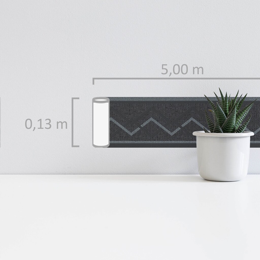 A.S. Création Bordüre »Only Borders 11«, geometrisch-grafisch-Motiv