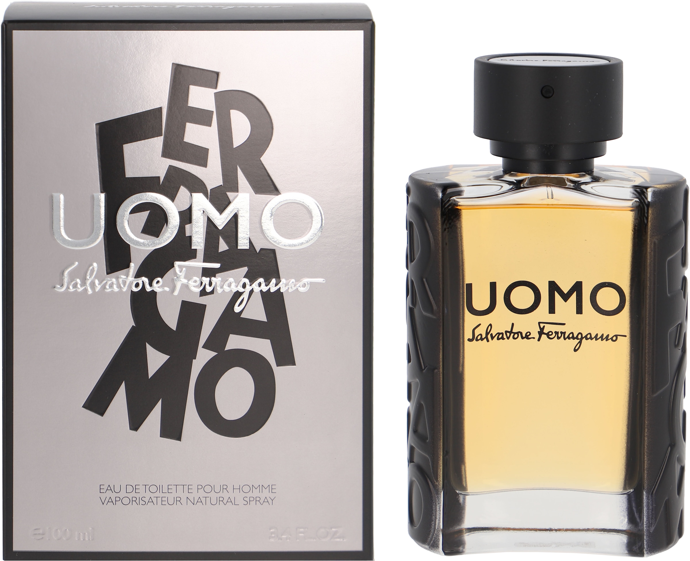 Salvatore Ferragamo Eau de Toilette »UOMO«, mit der Vereinigung von frischen Akkorden