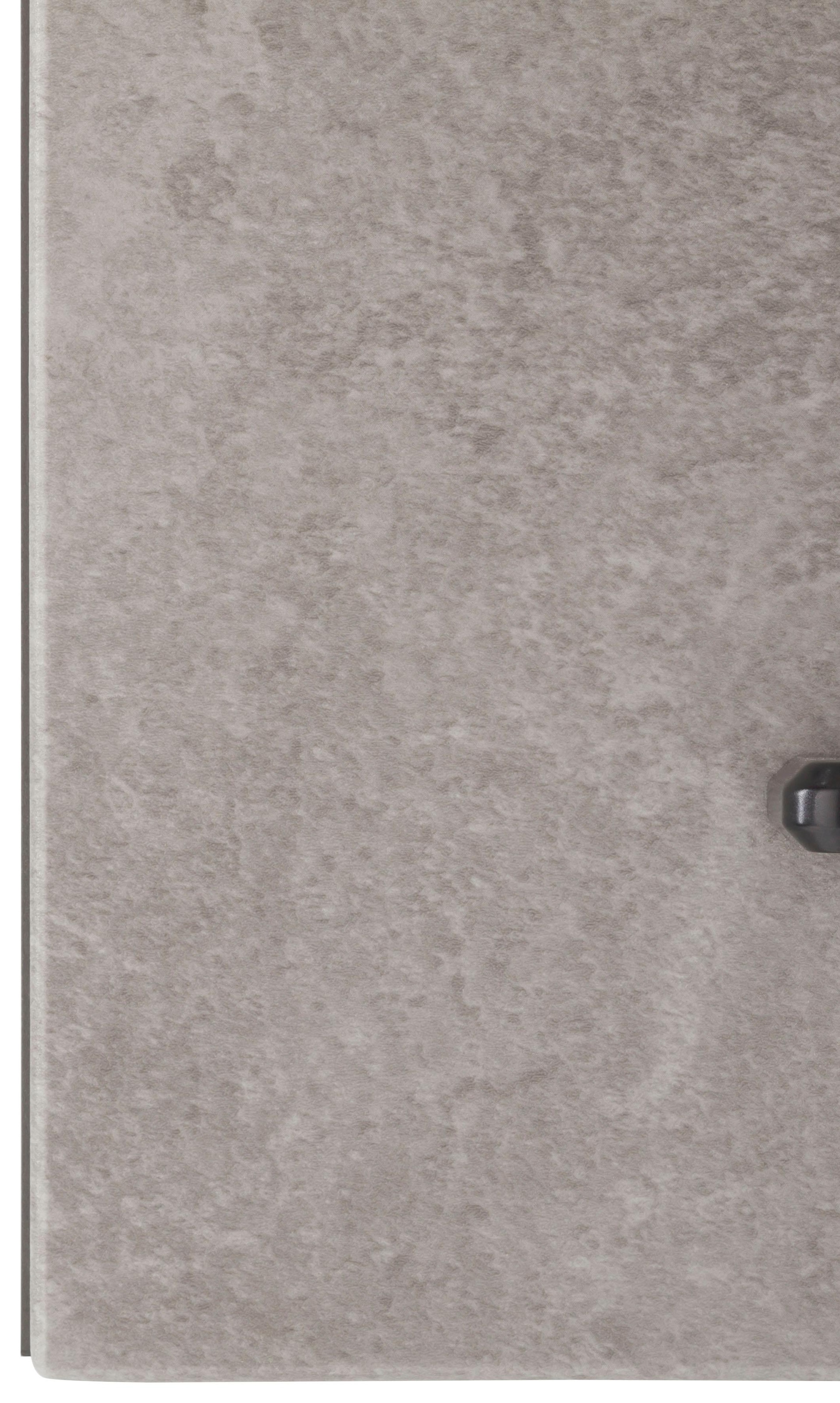 KOCHSTATION Klapphängeschrank »KS-Tulsa«, 50 cm breit, mit 1 Klappe, schwarzer Metallgriff, MDF Front