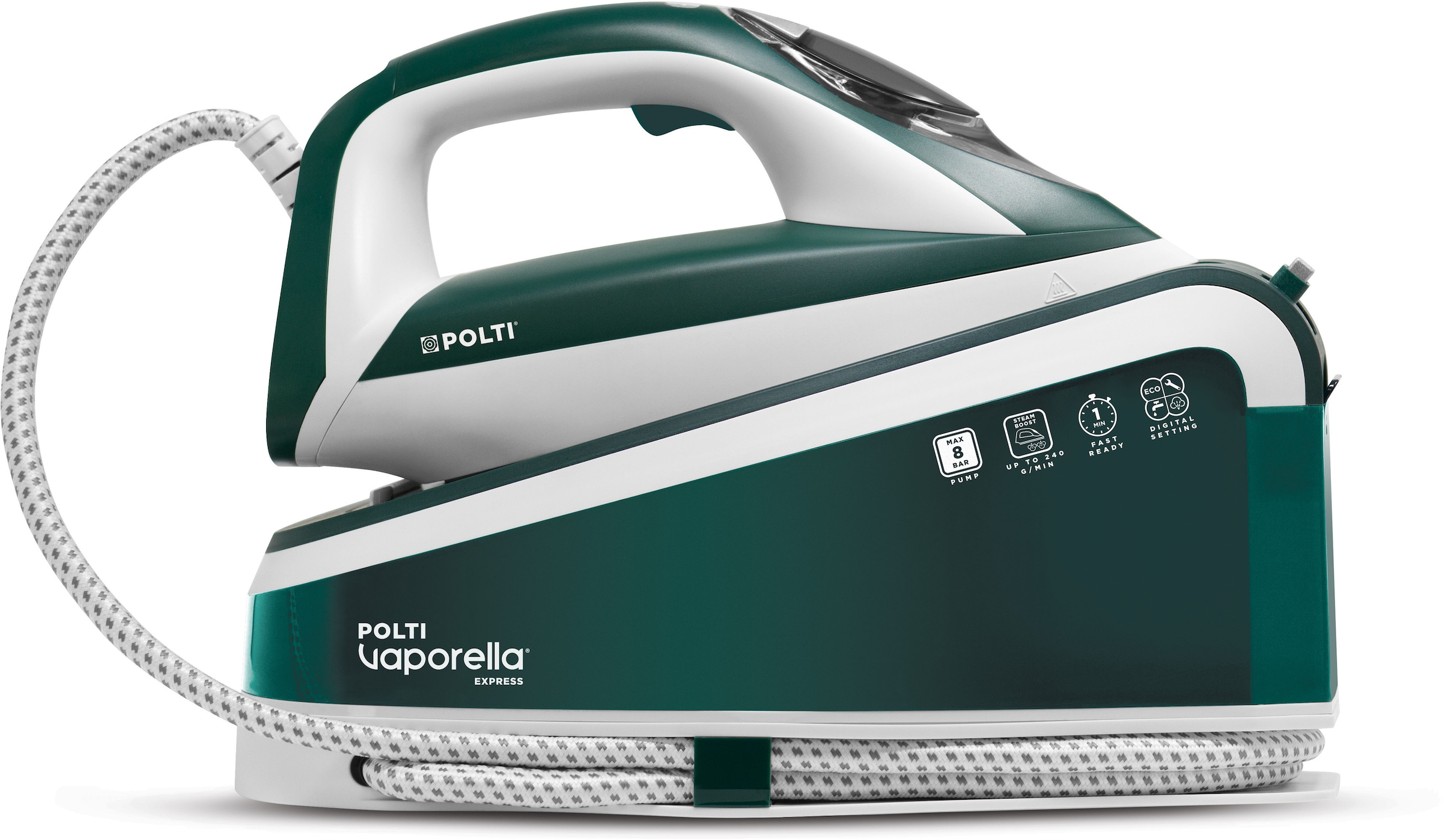 Polti Dampfbügelstation "VAPORELLA Express VE30.20" 2.000 ml Wassertank günstig online kaufen