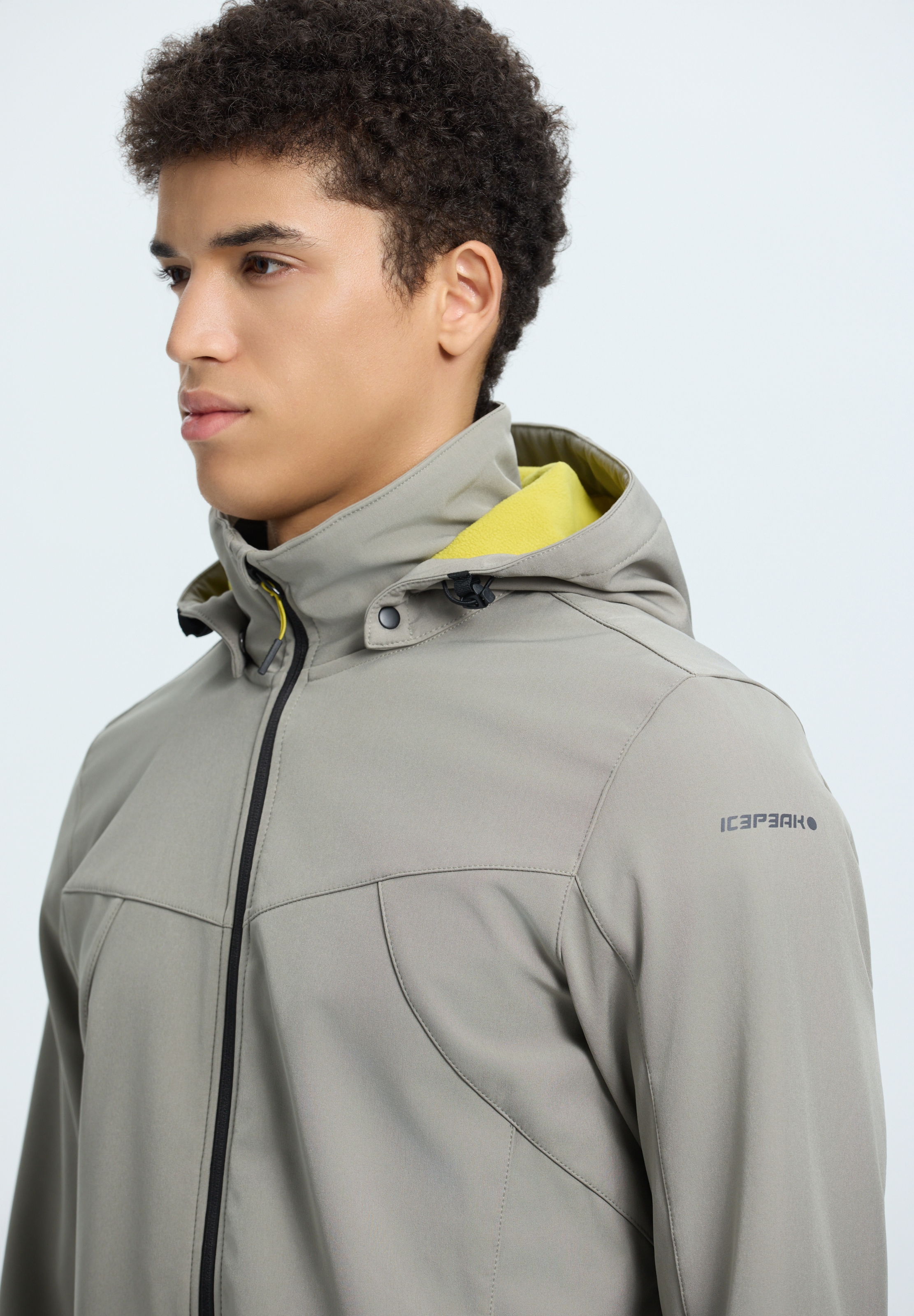 Icepeak Softshelljacke »BRIMFIELD« 1 Stk. tlg. mit Kapuze