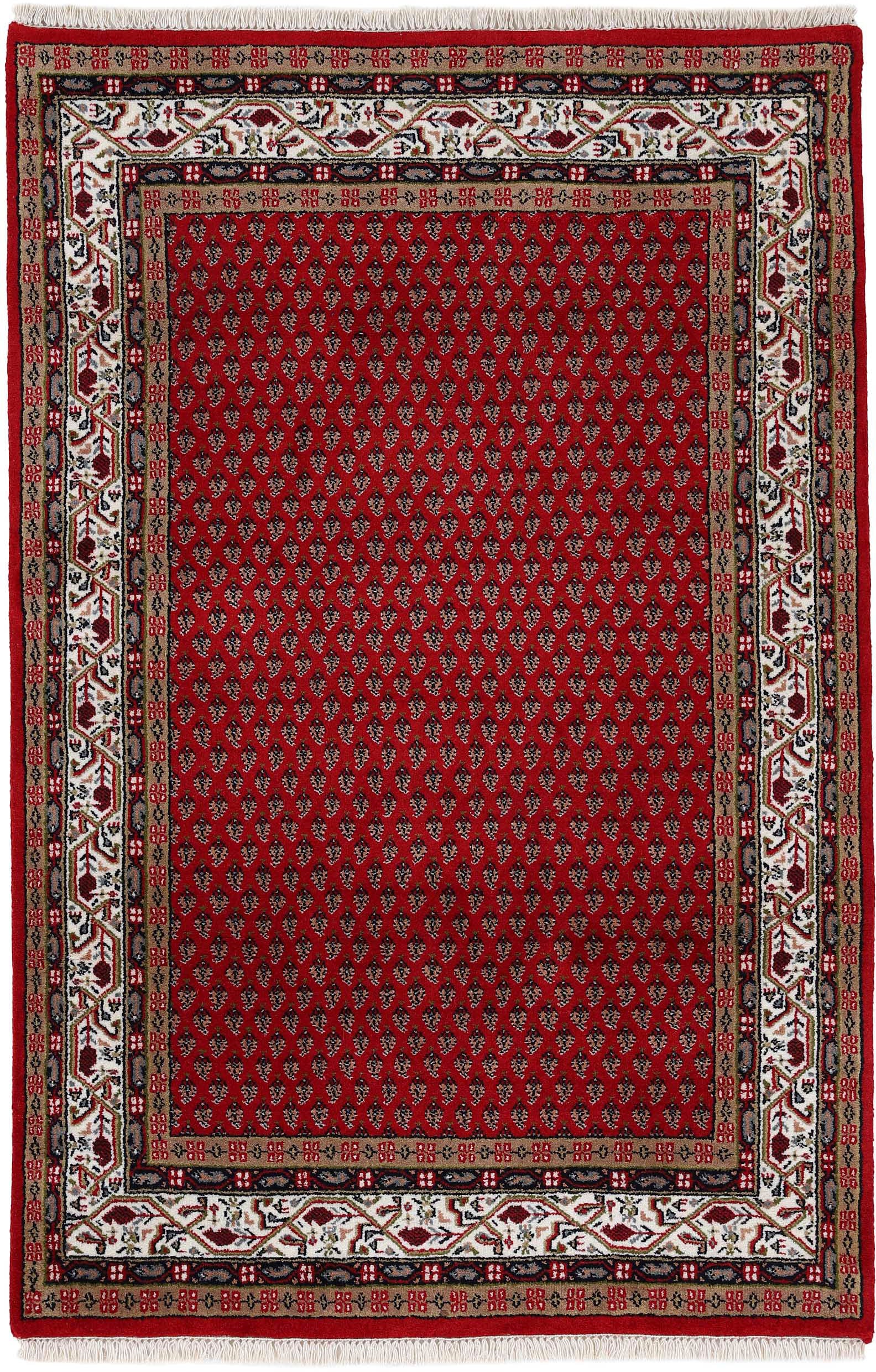 Woven Arts Orientteppich "Mir, auch als Läufer" rechteckig 15 mm Höhe handgeknüpft, Wohnzimmer, reine Wolle