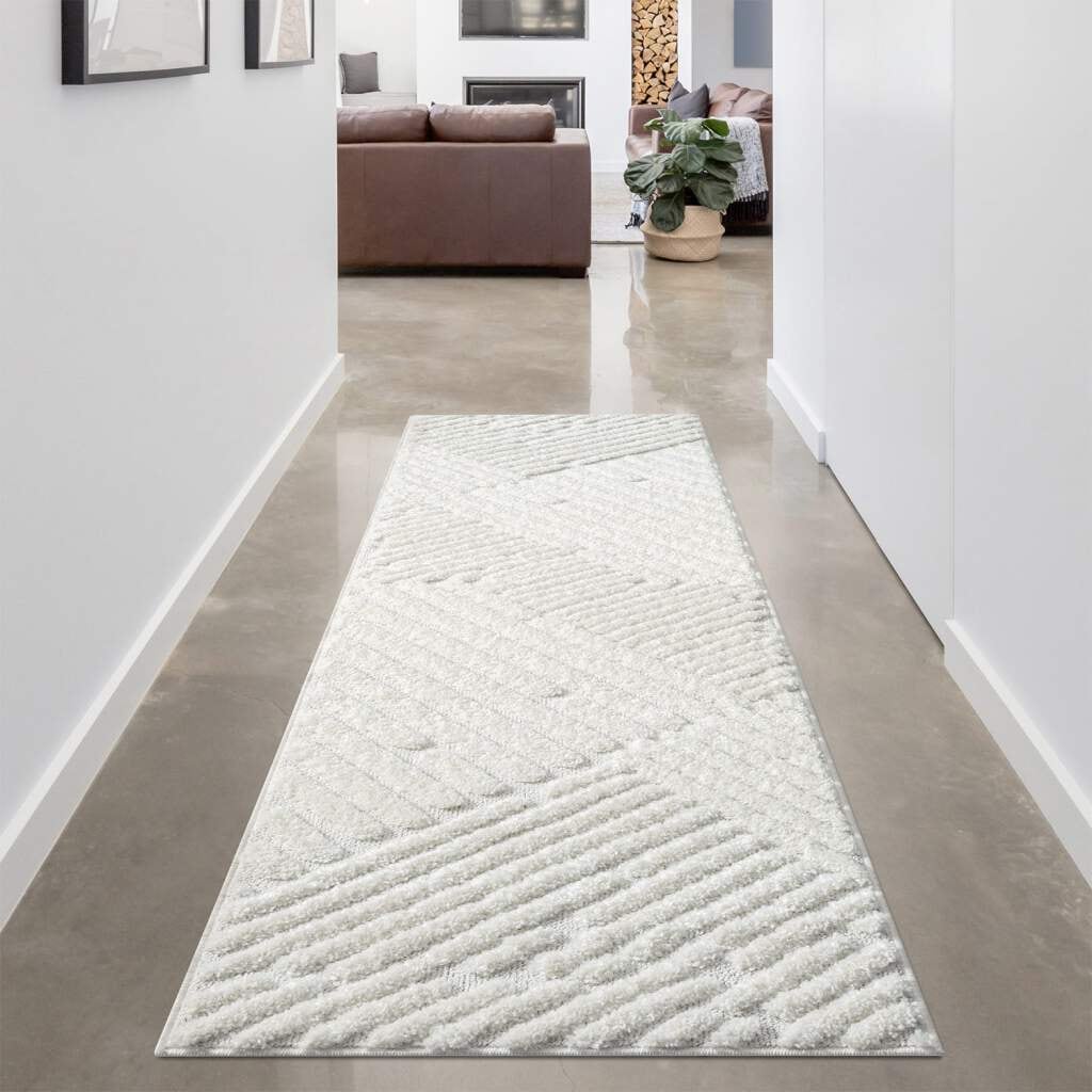 Carpet City Hochflor-Teppich "FOCUS749" rechteckig 20 mm Höhe Boho-Teppich, günstig online kaufen