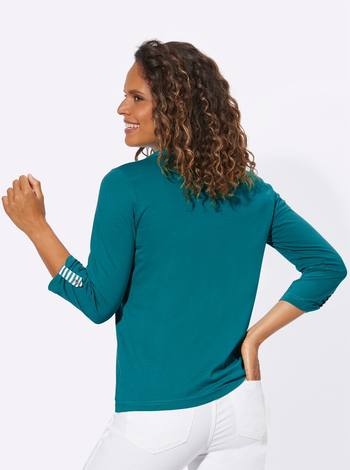 Thumbnail - Casual Looks 3/4-Arm-Shirt "Shirt", (1 tlg.)