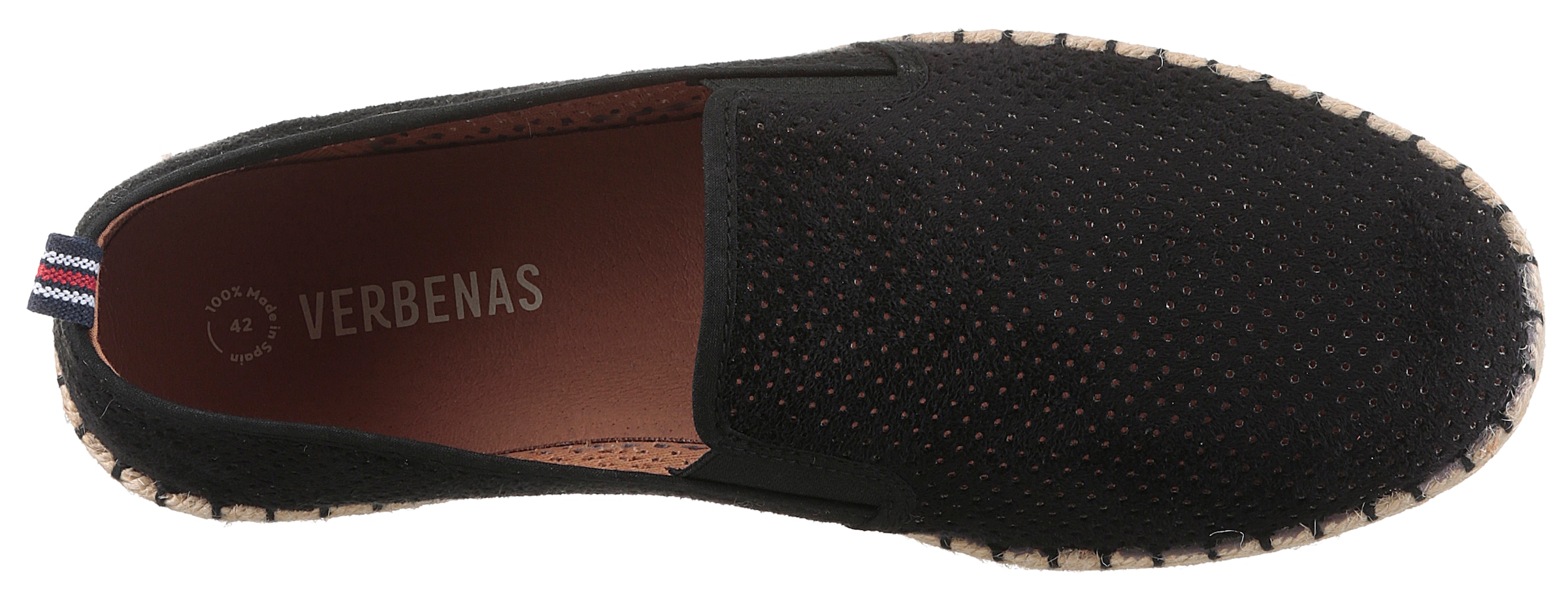 VERBENAS Espadrille »Tom Pacific«, Loafer, Slipper, Sommerschuh, Strandschuh mit Stretcheinsätze