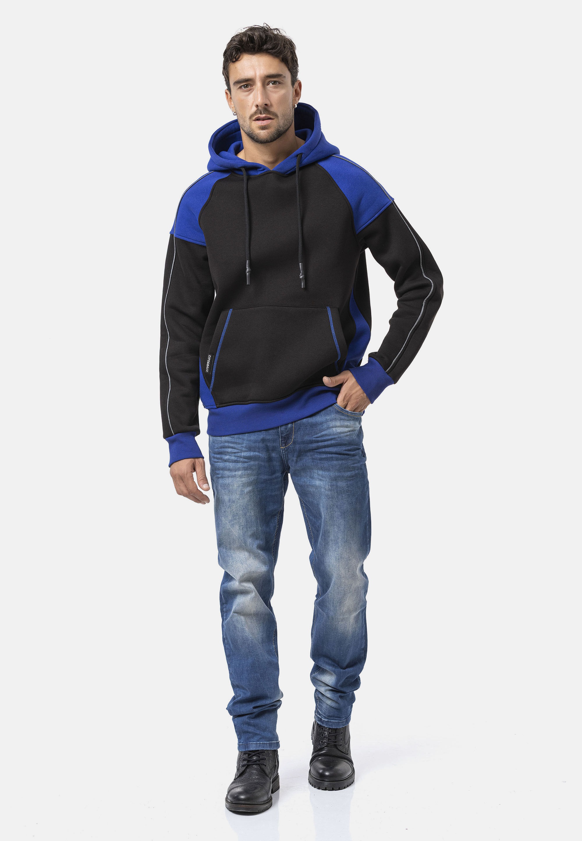 Cipo & Baxx Sweatshirt »CL591«, 1 tlg. mit Kapuze
