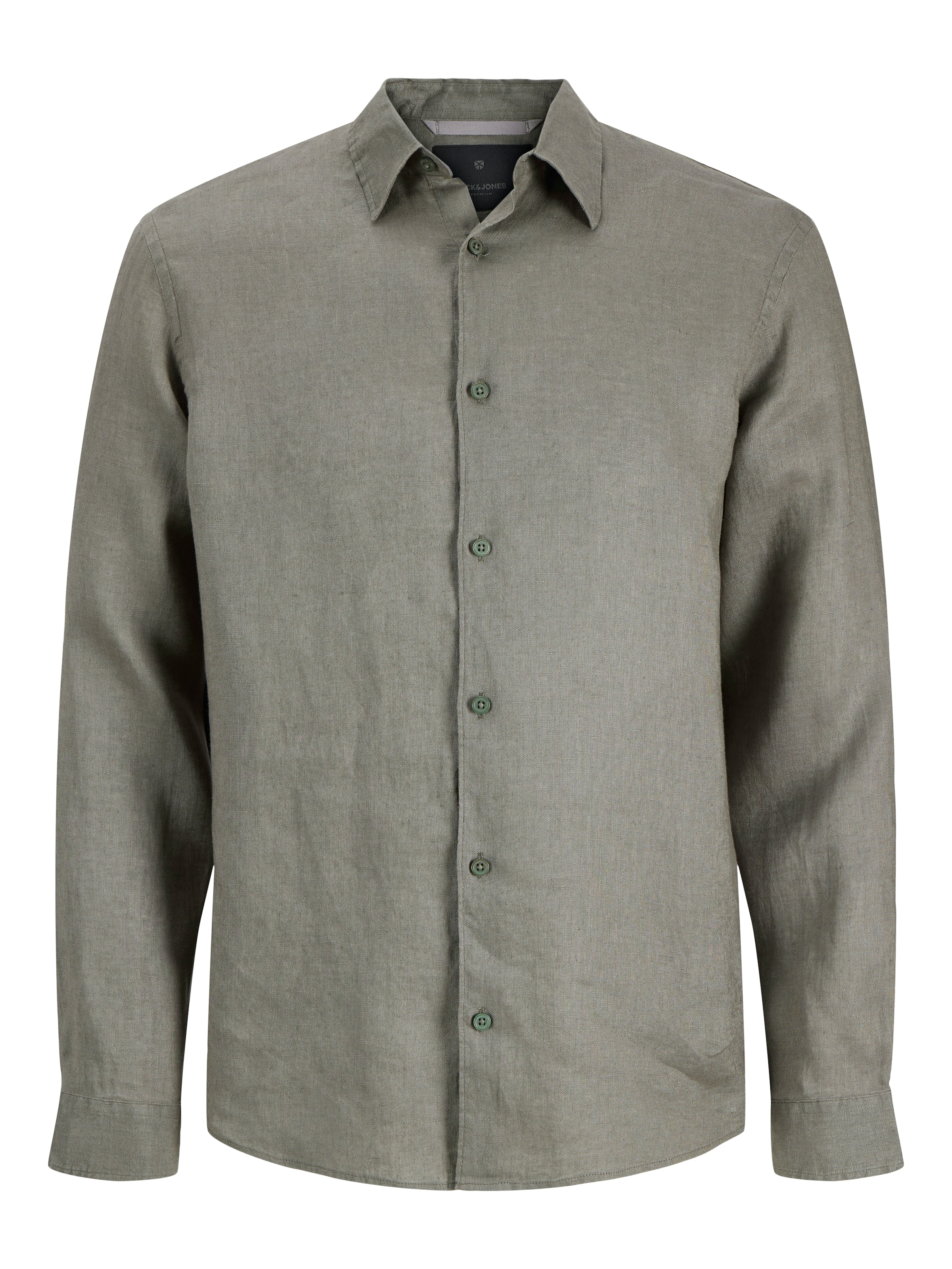 Jack & Jones Langarmhemd »JPRBLALAWRENCE LINEN LS SHIRT SN«