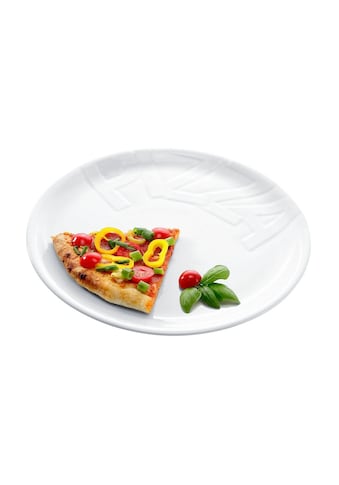 CreaTable Pizzateller »Essteller« (Set 4 St.) Te...