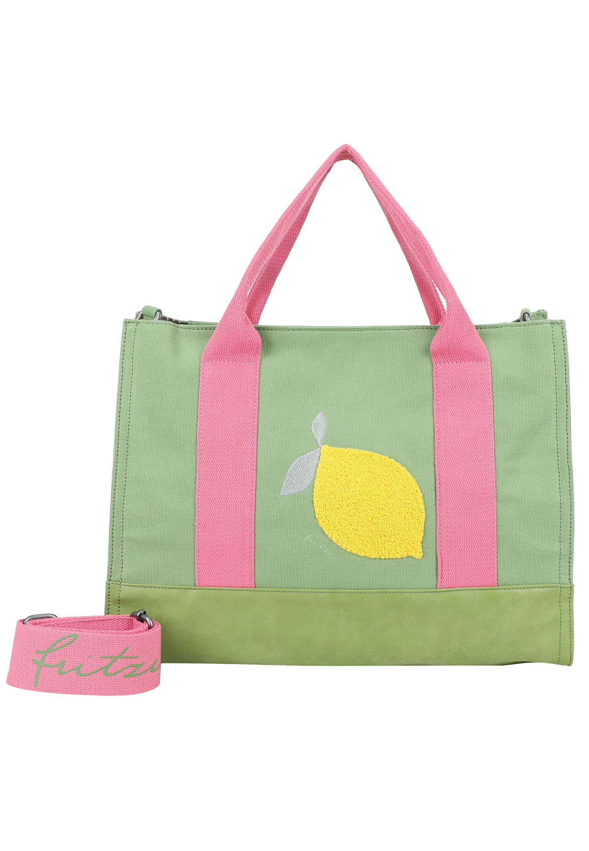 Fritzi aus Preußen "Tote Bag Limited Squeezy Lemon" mit Zitronen-Motiv