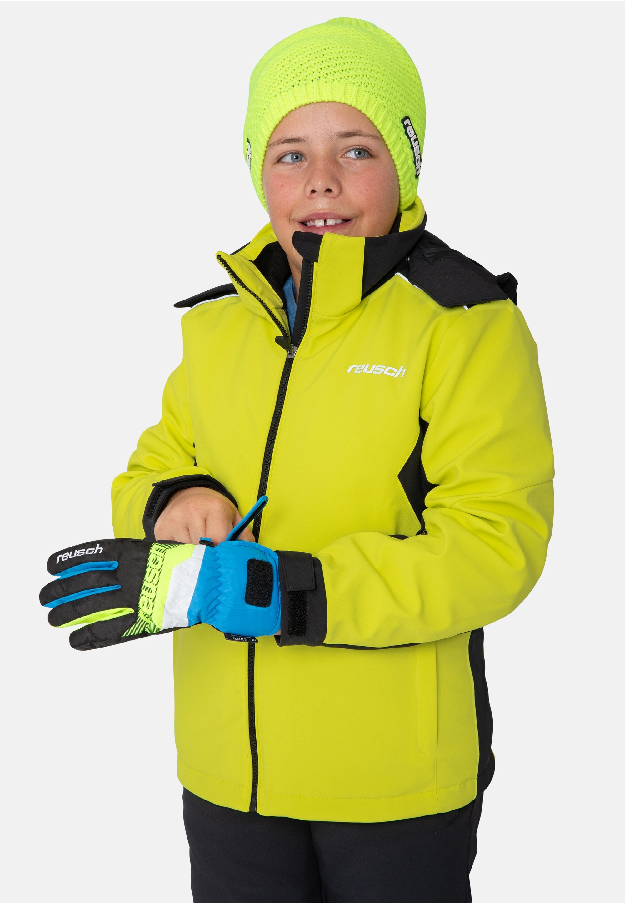 Reusch Skihandschuhe »Dario R-TEX XT Junior«, mit praktischem Klettverschluss