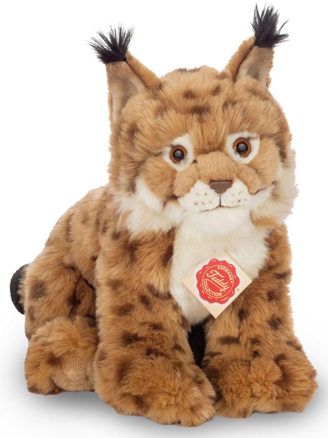 Teddy Hermann® Kuscheltier »Herzekind, Luchs, 26 cm«, zum Teil aus recyceltem Material