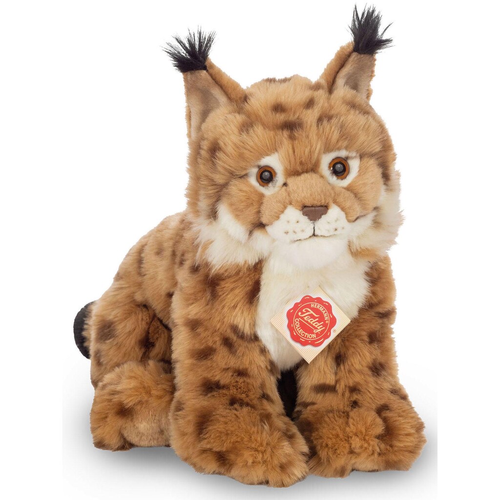 Teddy Hermann® Kuscheltier »Herzekind, Luchs, 26 cm«, zum Teil aus recyceltem Material