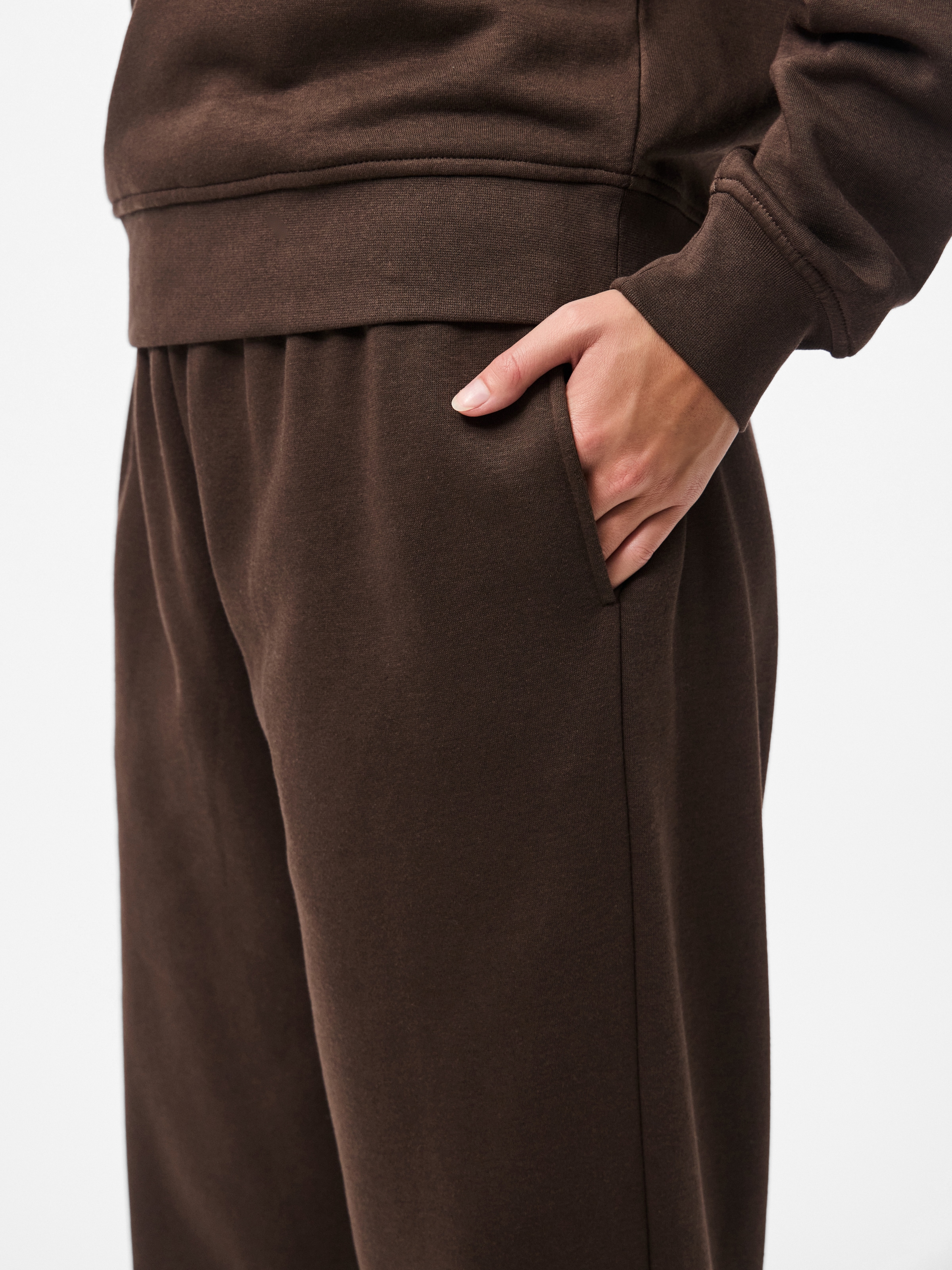 pieces Sweathose »PCCHILLI HW STRAIGHT SWEAT PANTS NOOS BC«  Baumwollmischung, straight fit