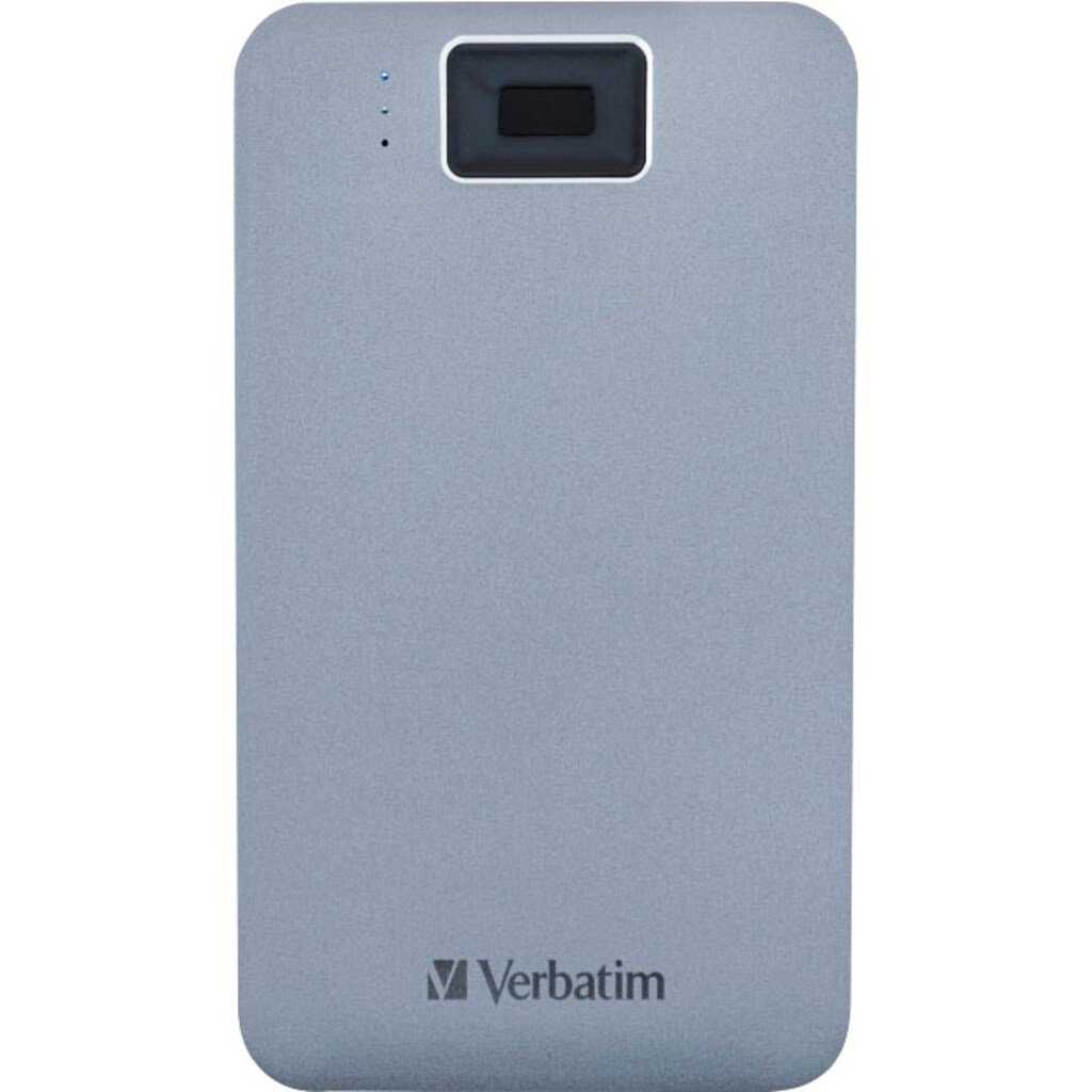 Verbatim externe HDD-Festplatte »Executive Fingerprint Secure 2TB«, 2,5 Zoll, Anschluss USB 3.2 Gen-1