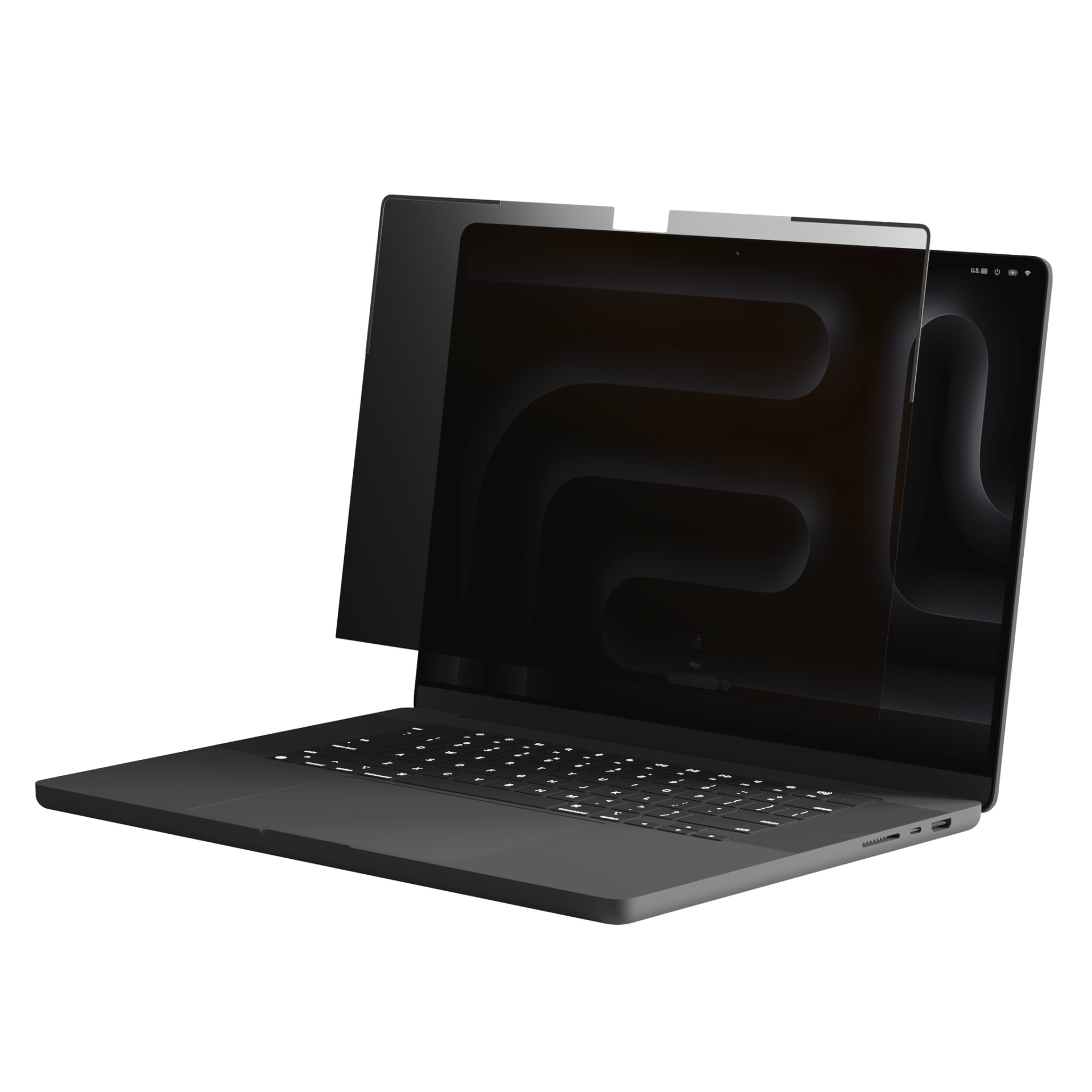 Targus Displayschutzglas »Magnetic Privacy Screen«, für Apple MacBook Pro 16, Blickschutzfolie, Schutzfolie, Bildschirmschutz, kratz- & stoßfest