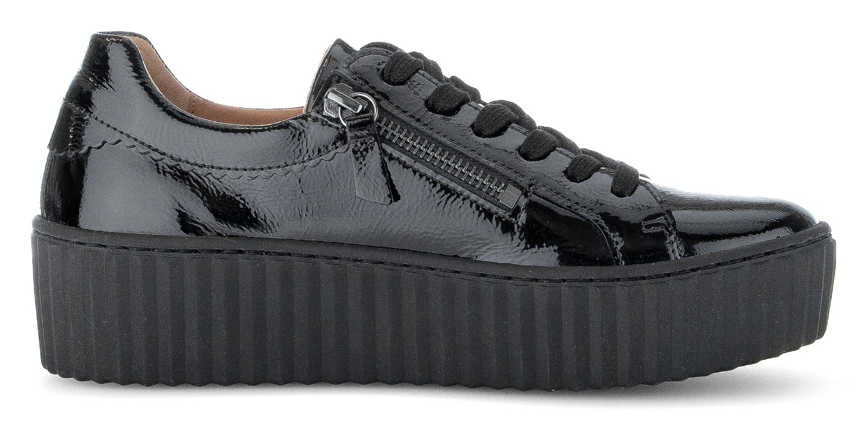 Gabor Plateausneaker, Freizeitschuh, Halbschuh, Schnürschuh mit Best Fitting-Ausstattung