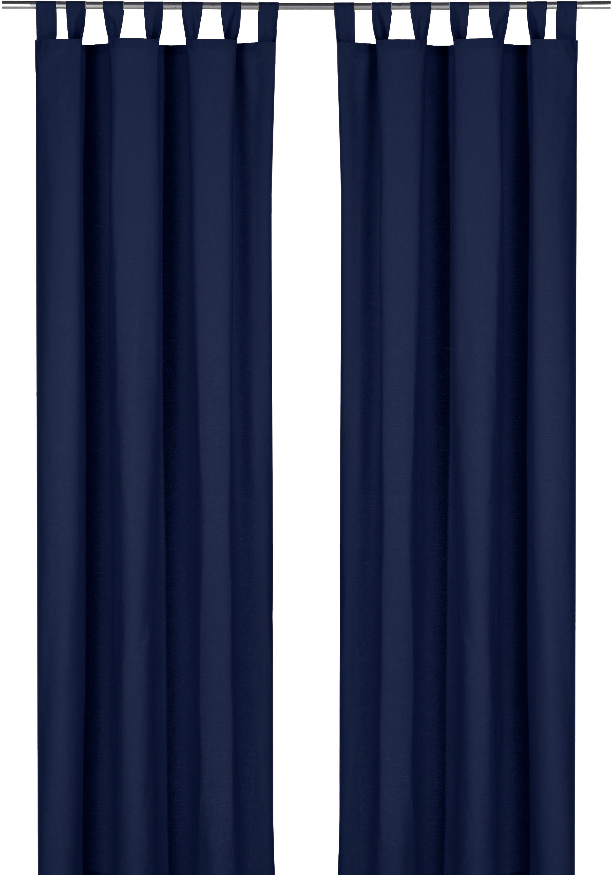 Weckbrodt Vorhang »Sento«, (1 St.), Baumwolle, blickdicht, matte Struktur, unifarben, Gardine, Store