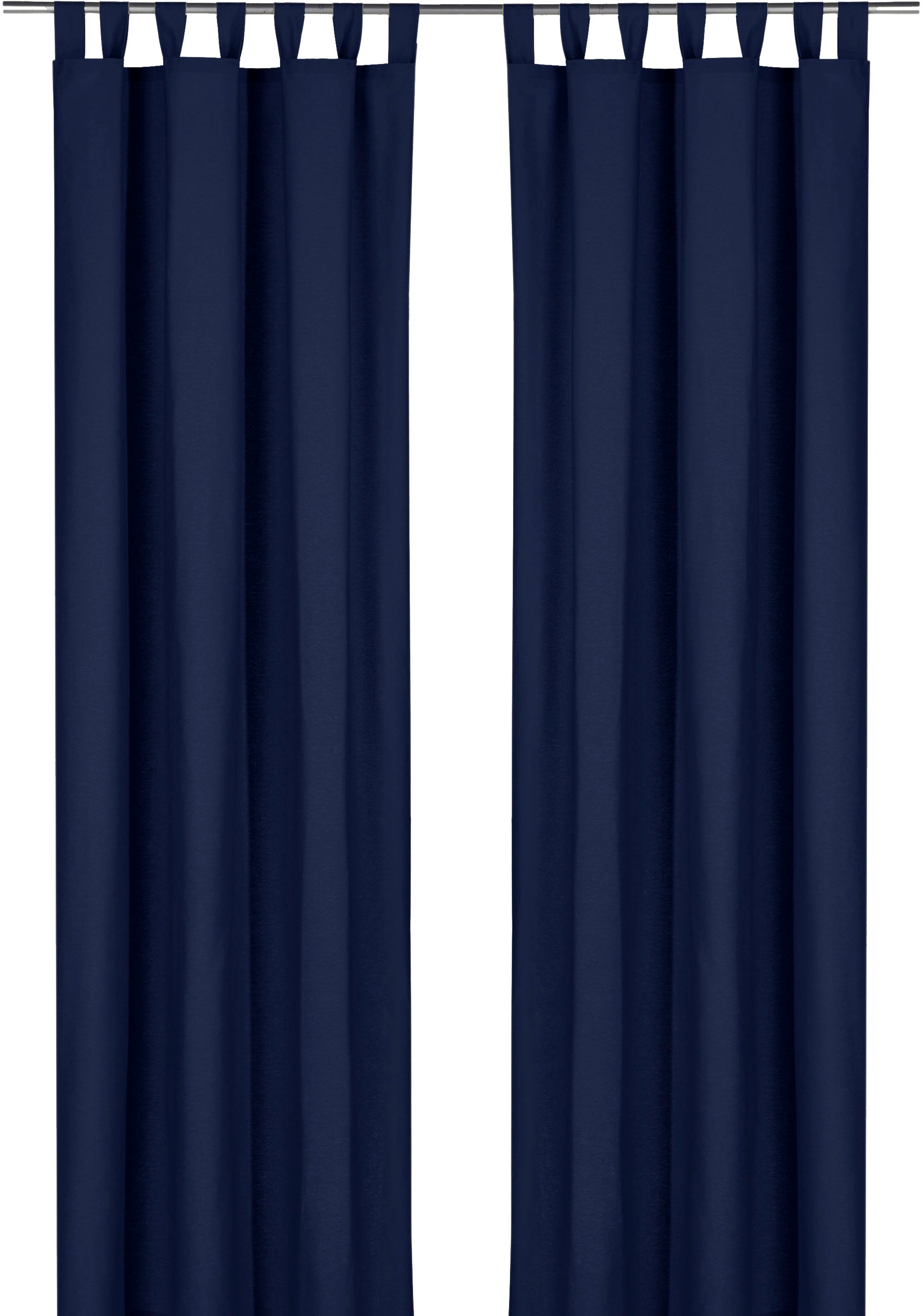 Weckbrodt Vorhang "Sento" Schlaufen 1 Stk. tlg. Baumwolle, blickdicht, matt günstig online kaufen